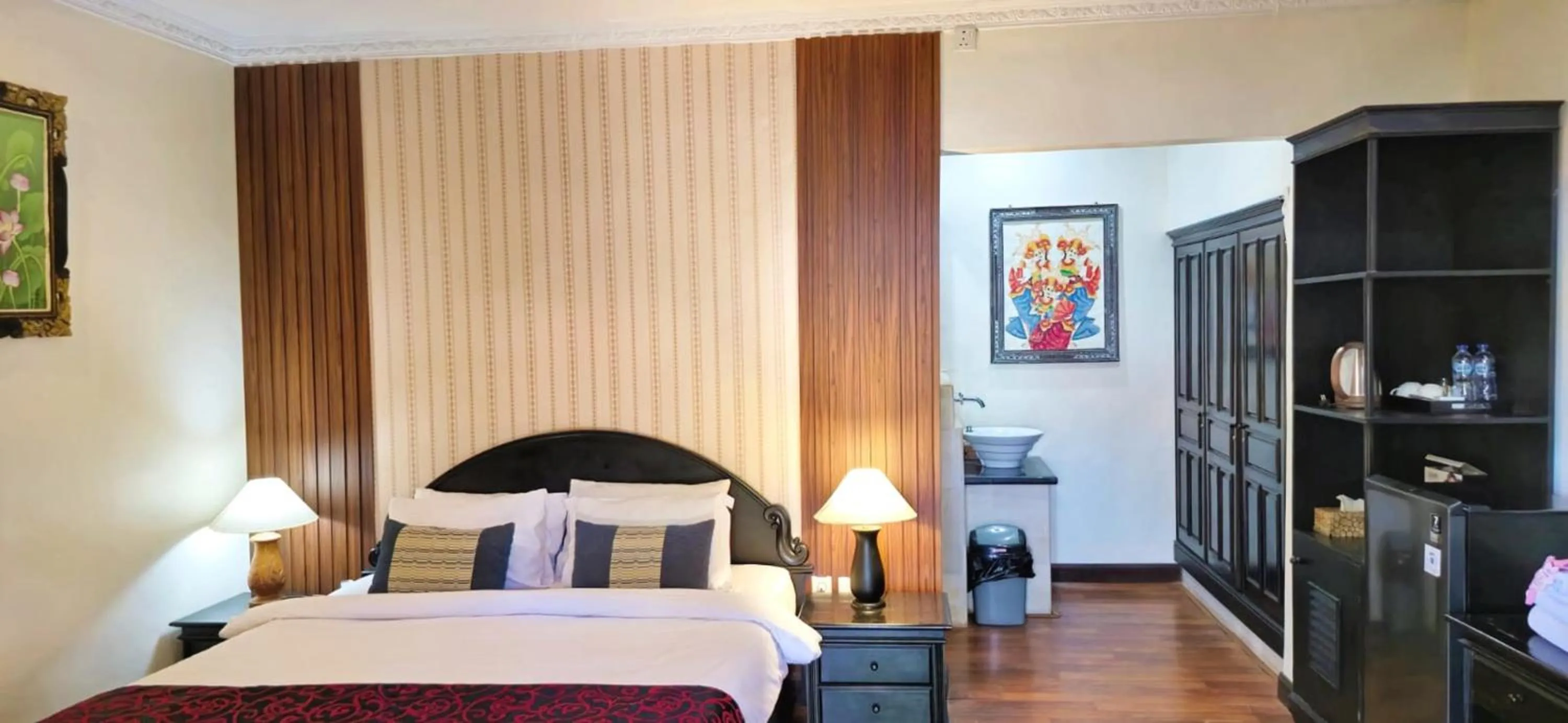 Bedroom, Bed in Stana Puri Gopa Hotel