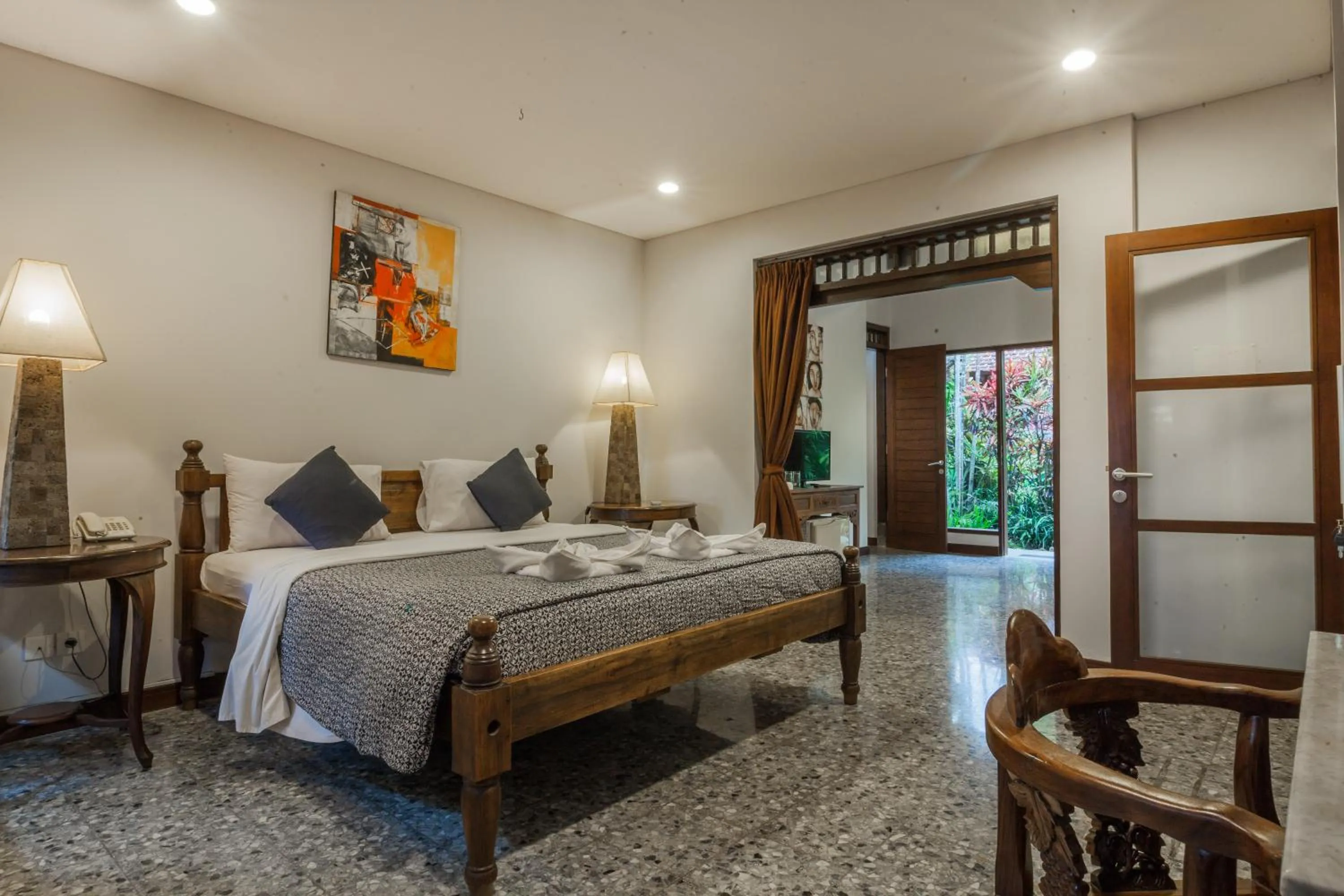 Bedroom, Bed in Taman Harum Cottages