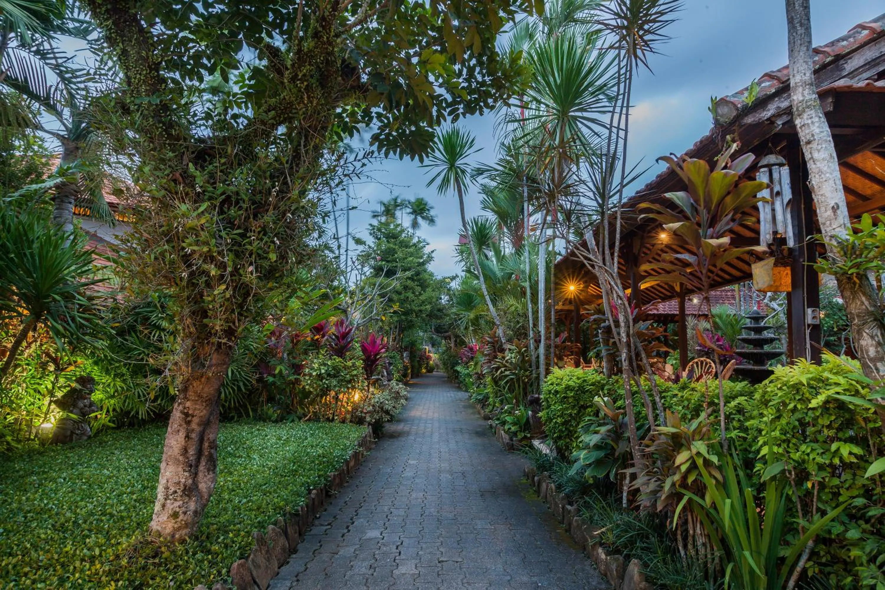 Garden in Taman Harum Cottages
