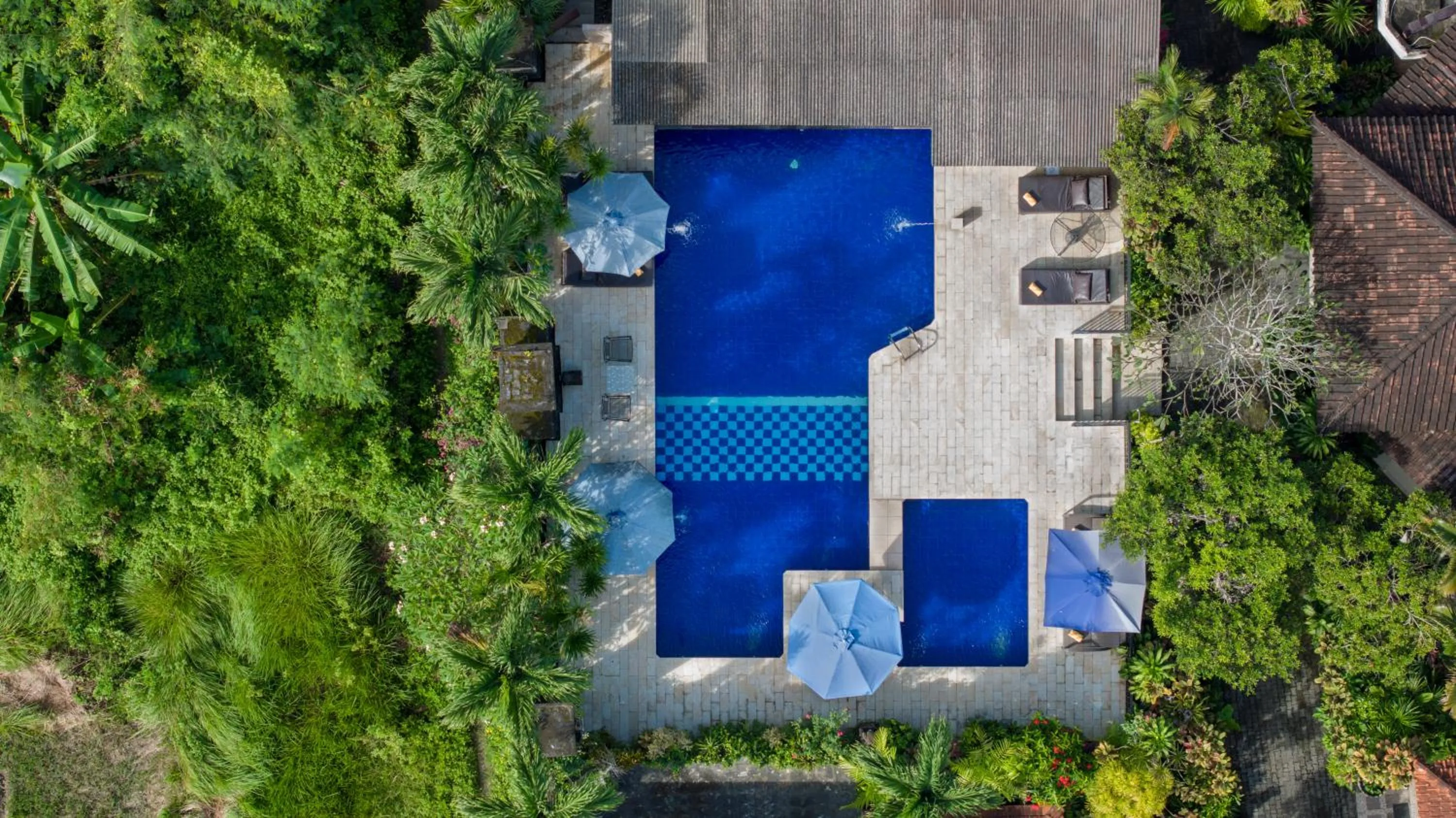 Swimming pool in Taman Harum Cottages