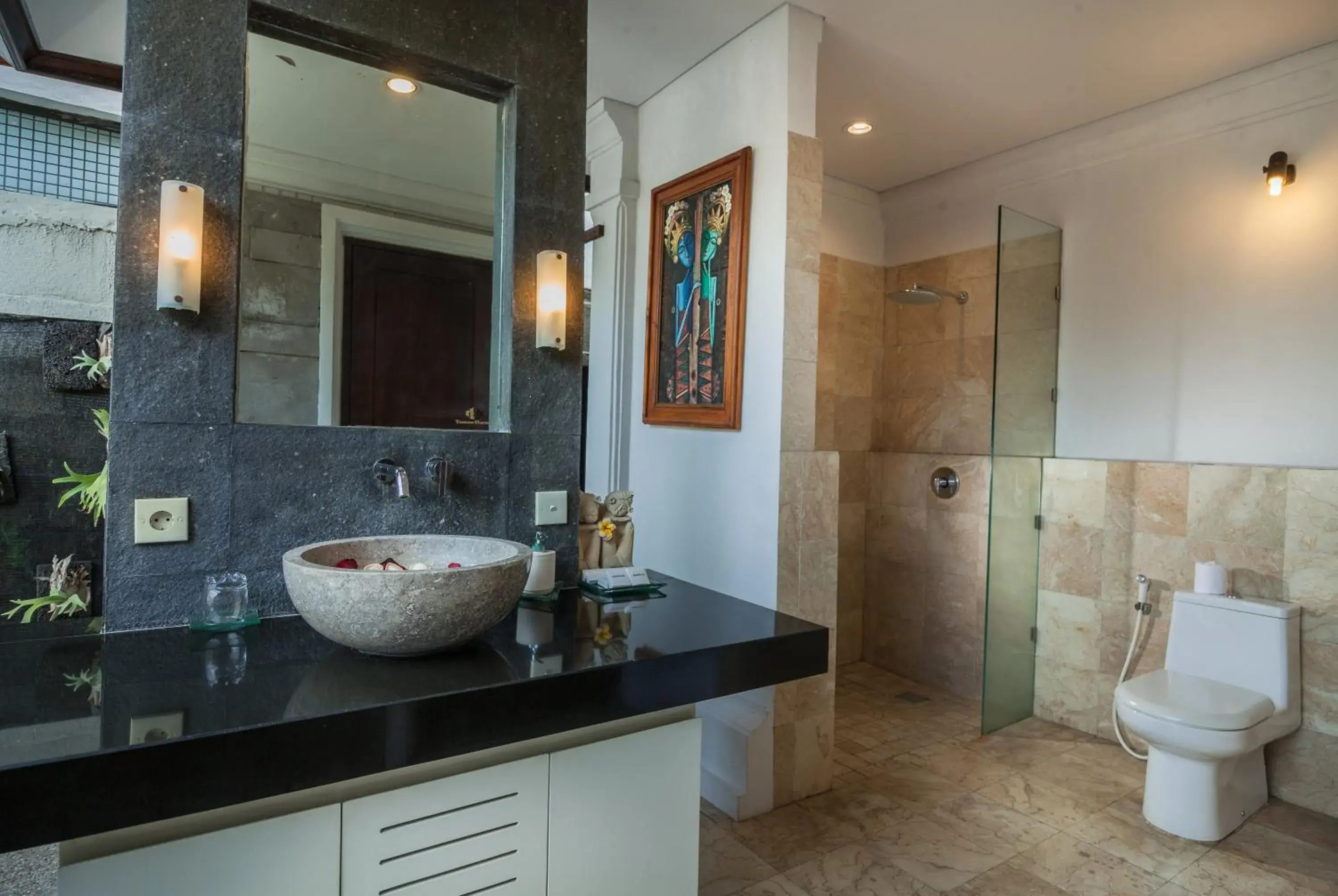 Bathroom in Taman Harum Cottages Bathroom in Taman Harum Cottages