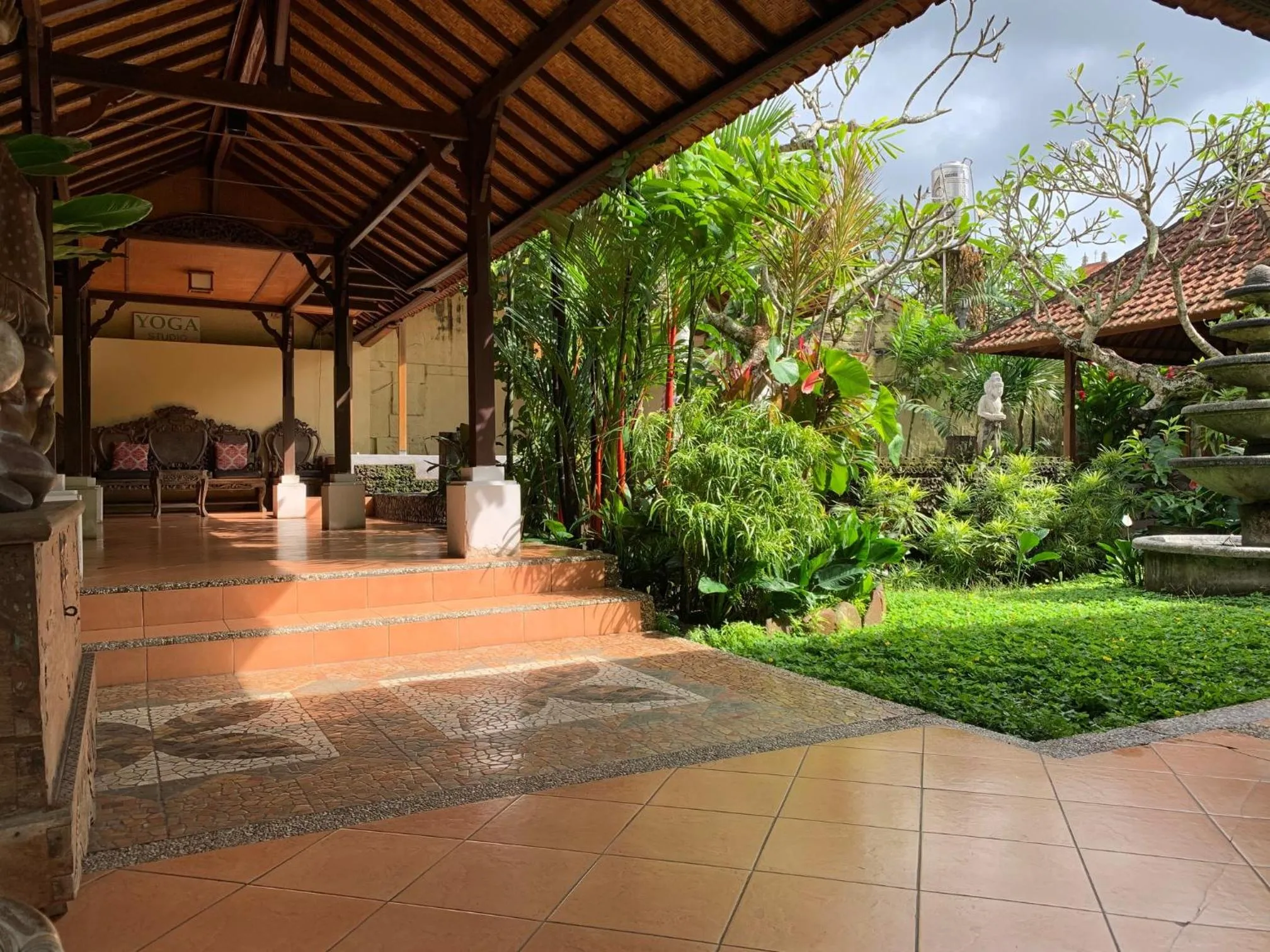 Garden in Taman Harum Cottages