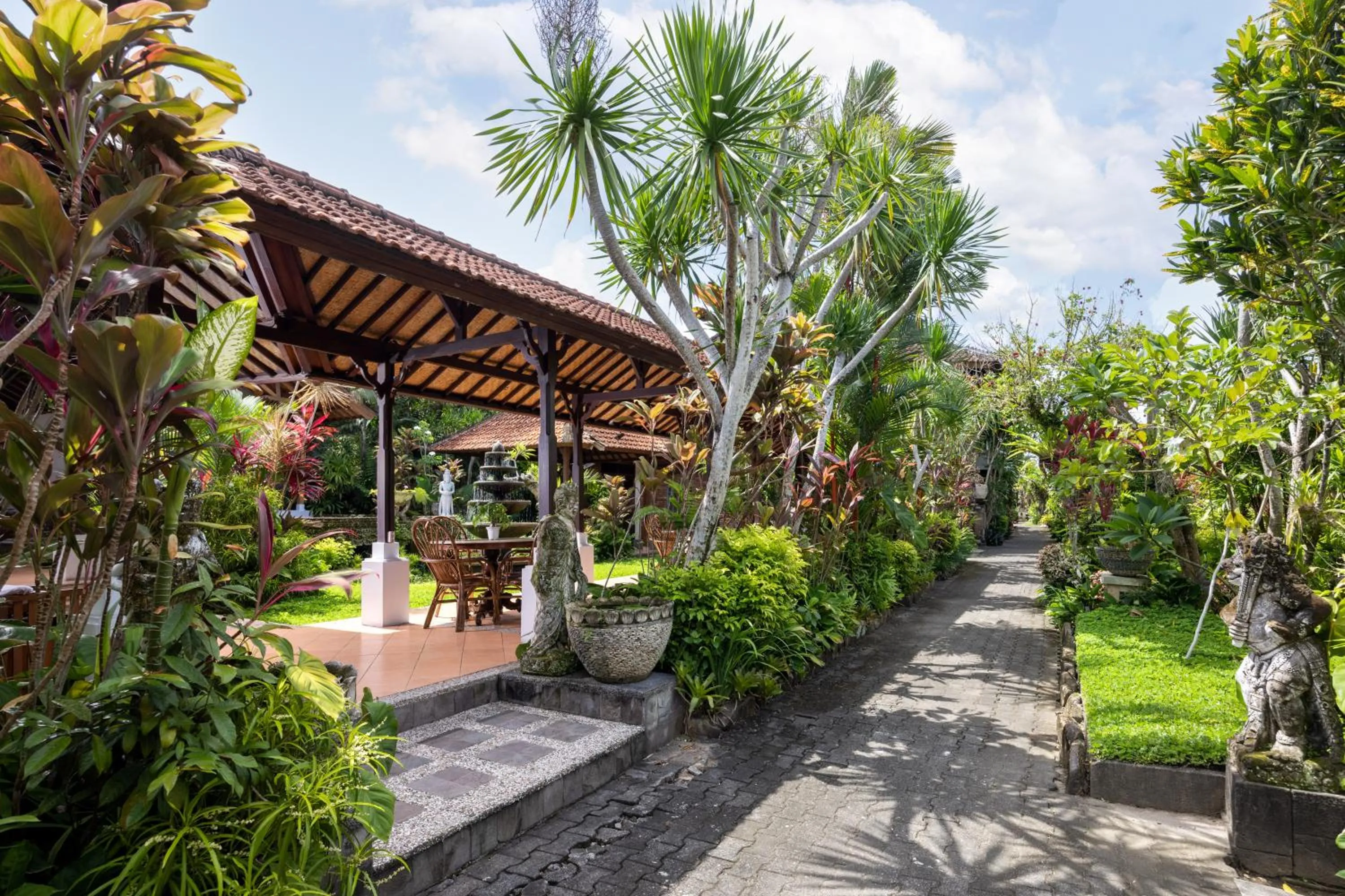 Garden in Taman Harum Cottages