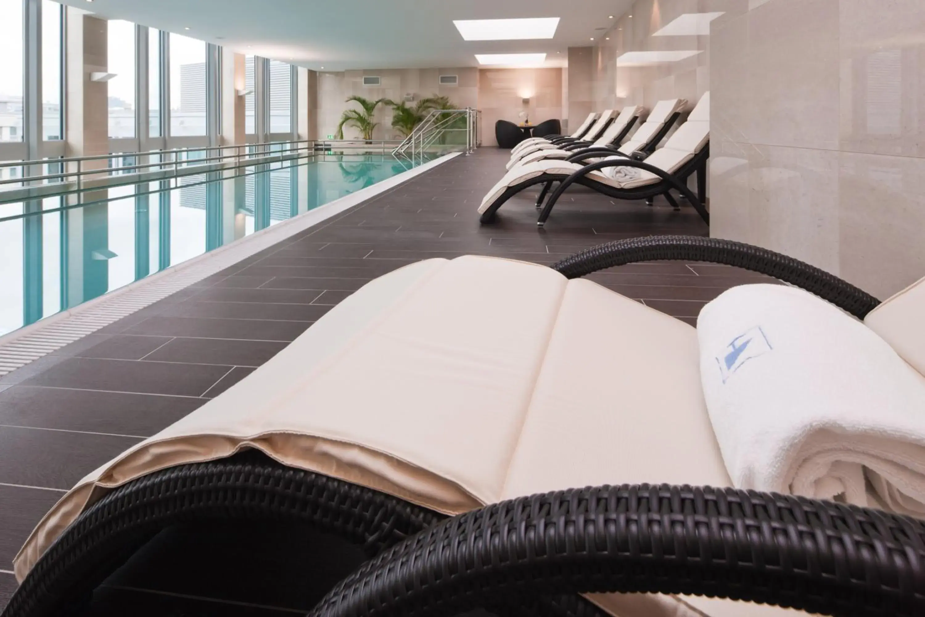 Swimming pool in Eurostars Berlin Swimming pool in Eurostars Berlin