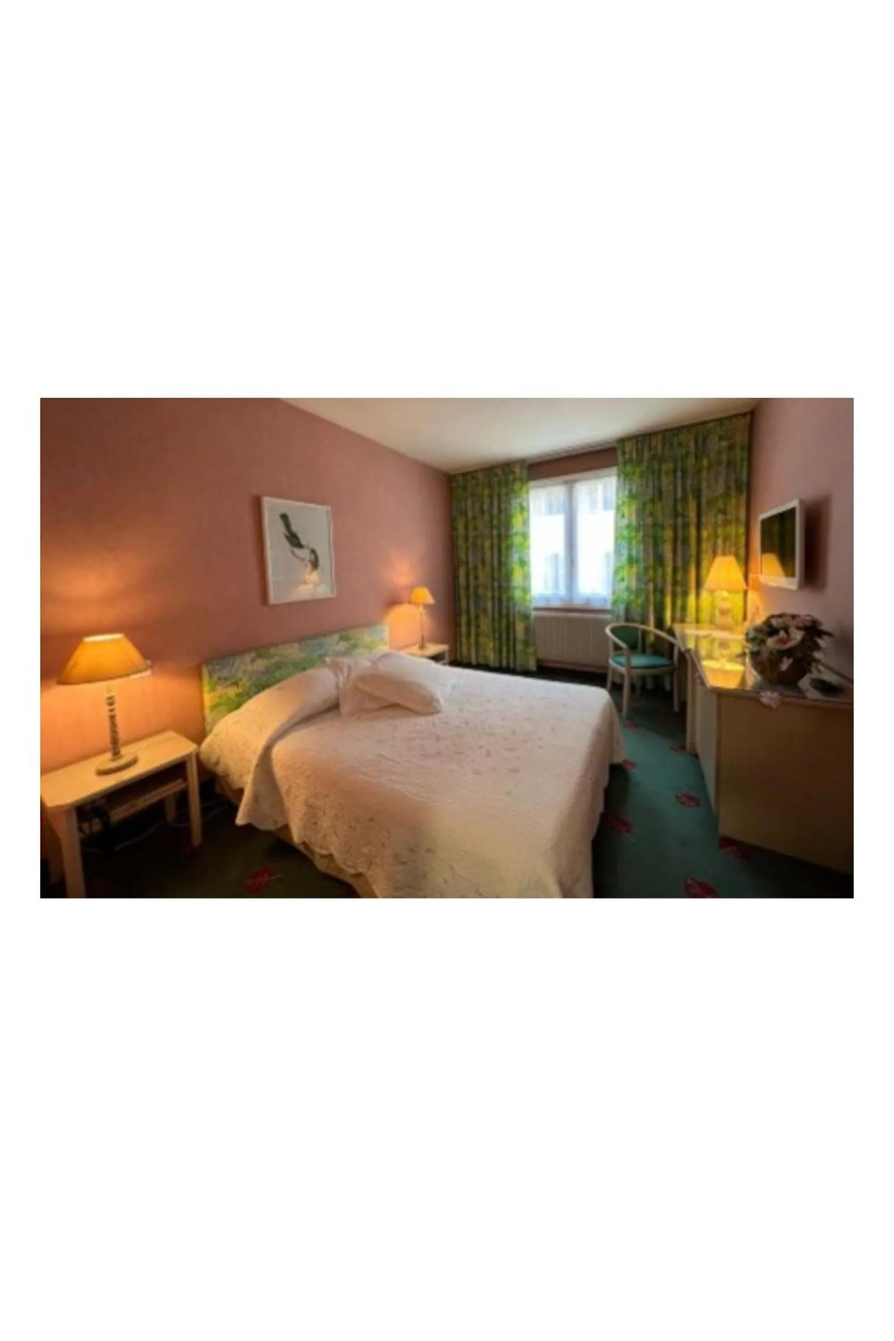 Bed in Hôtel Restaurant Million