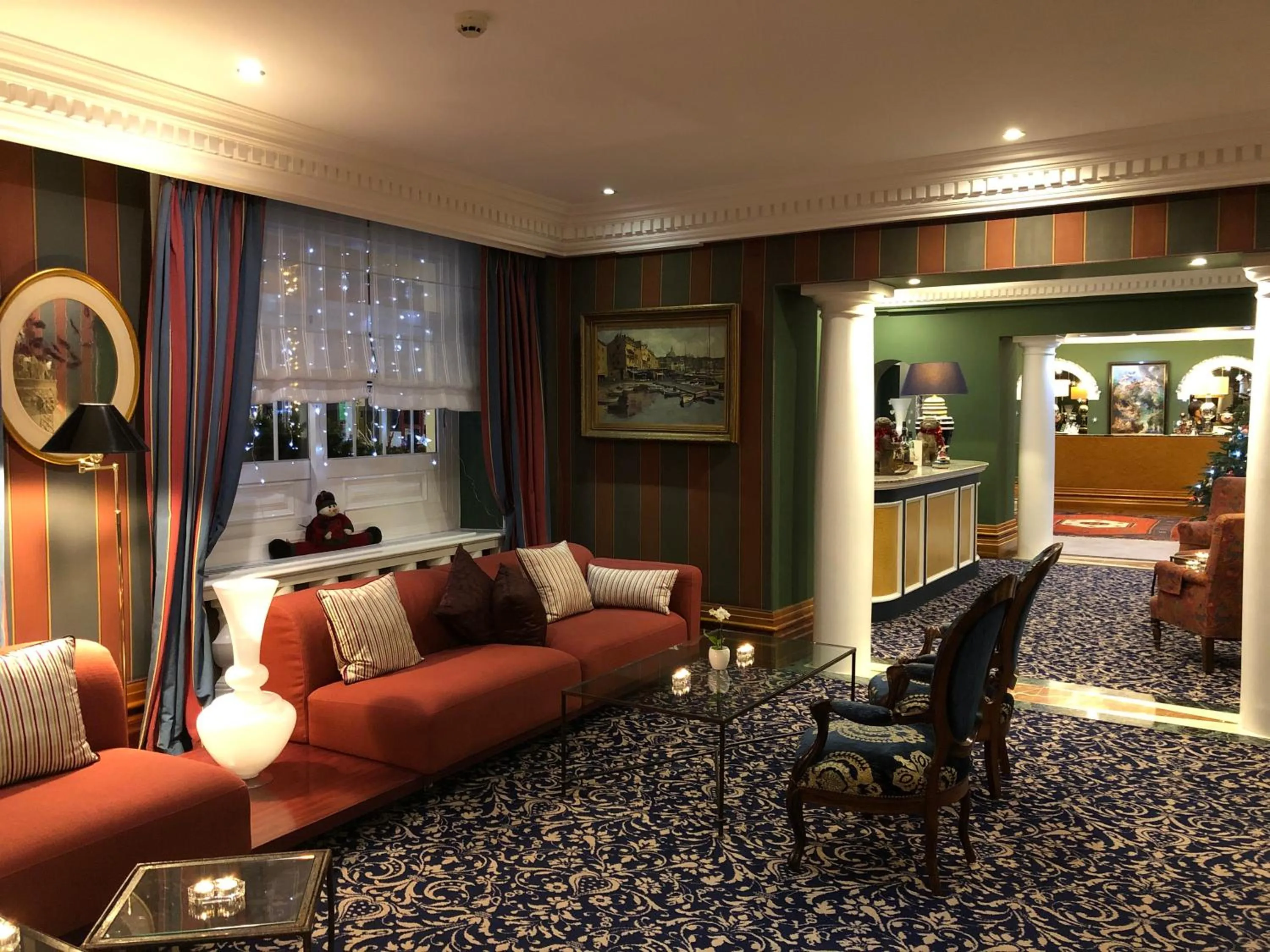 Living room in Hôtel Restaurant Million