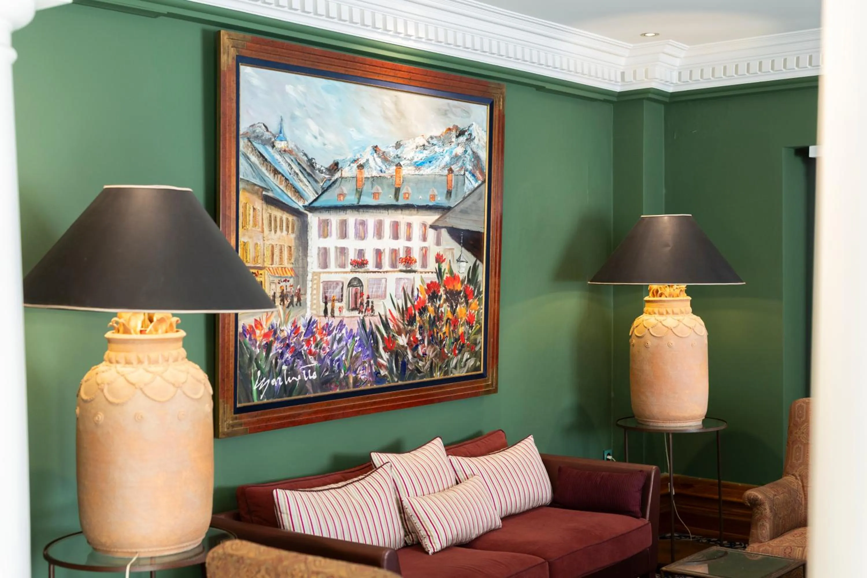 Lounge or bar in Hôtel Restaurant Million