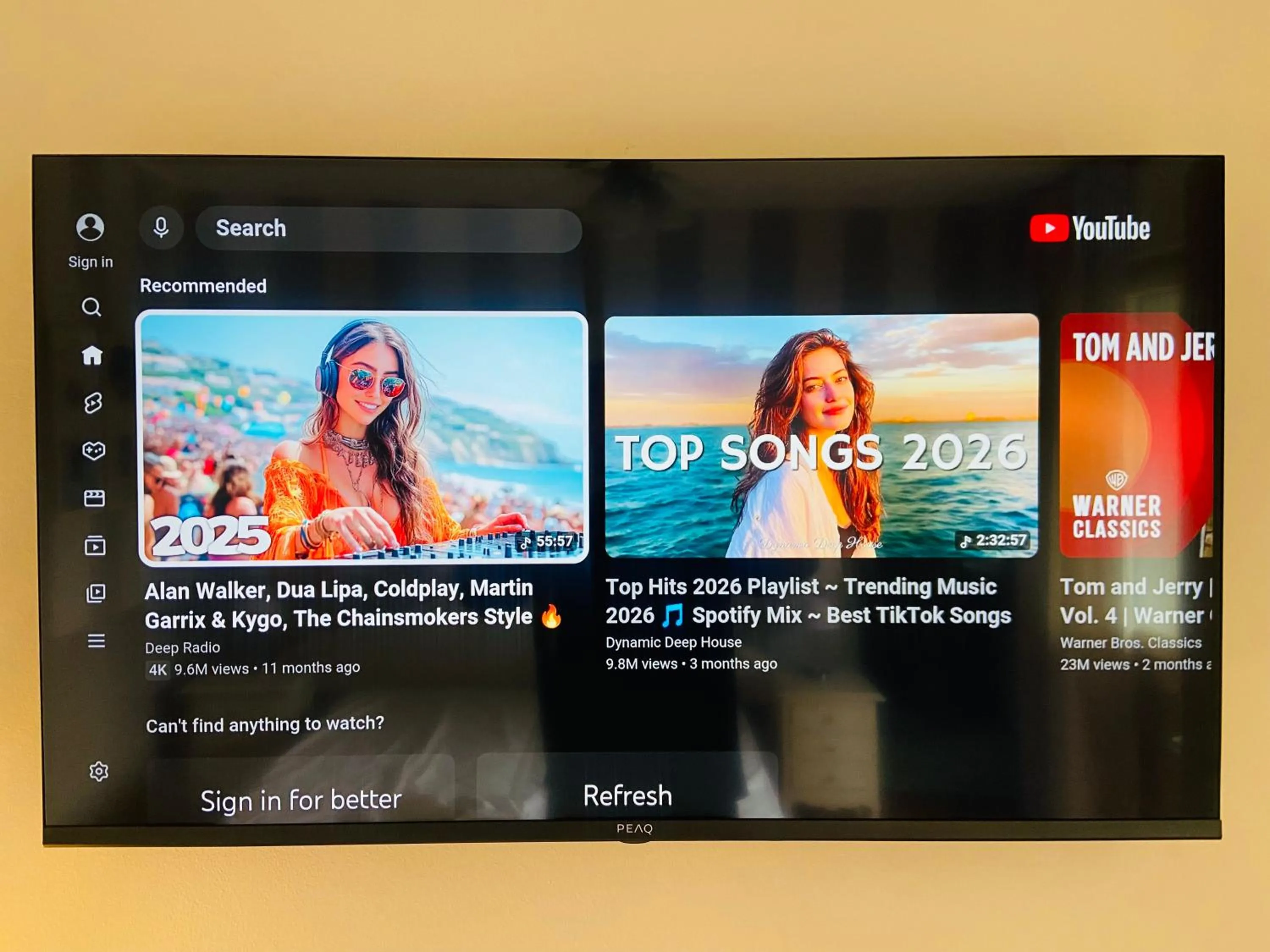 TV and multimedia in Hotel Volta