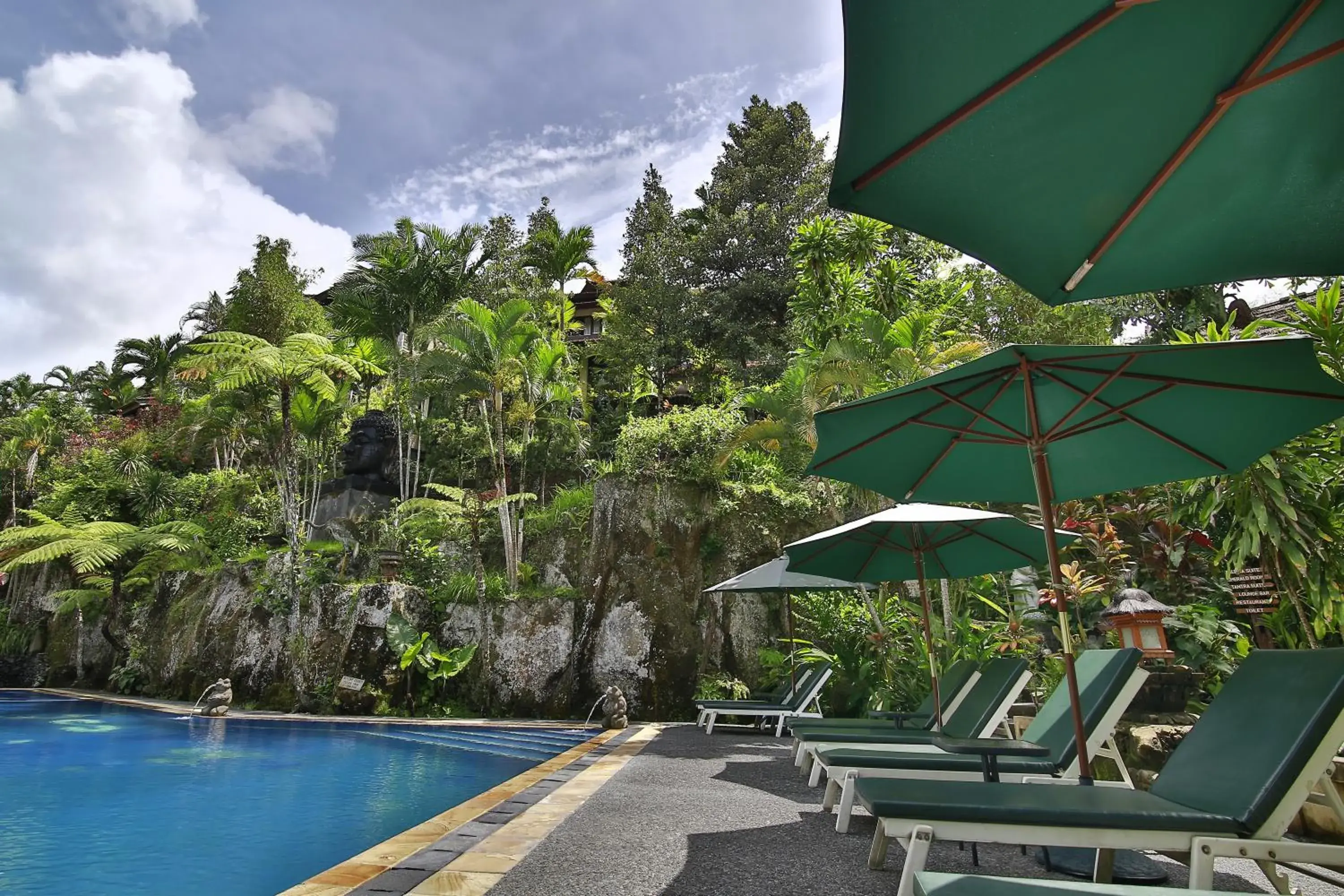 Swimming pool in Bali Spirit Hotel and Spa, Ubud Swimming pool in Bali Spirit Hotel and Spa, Ubud