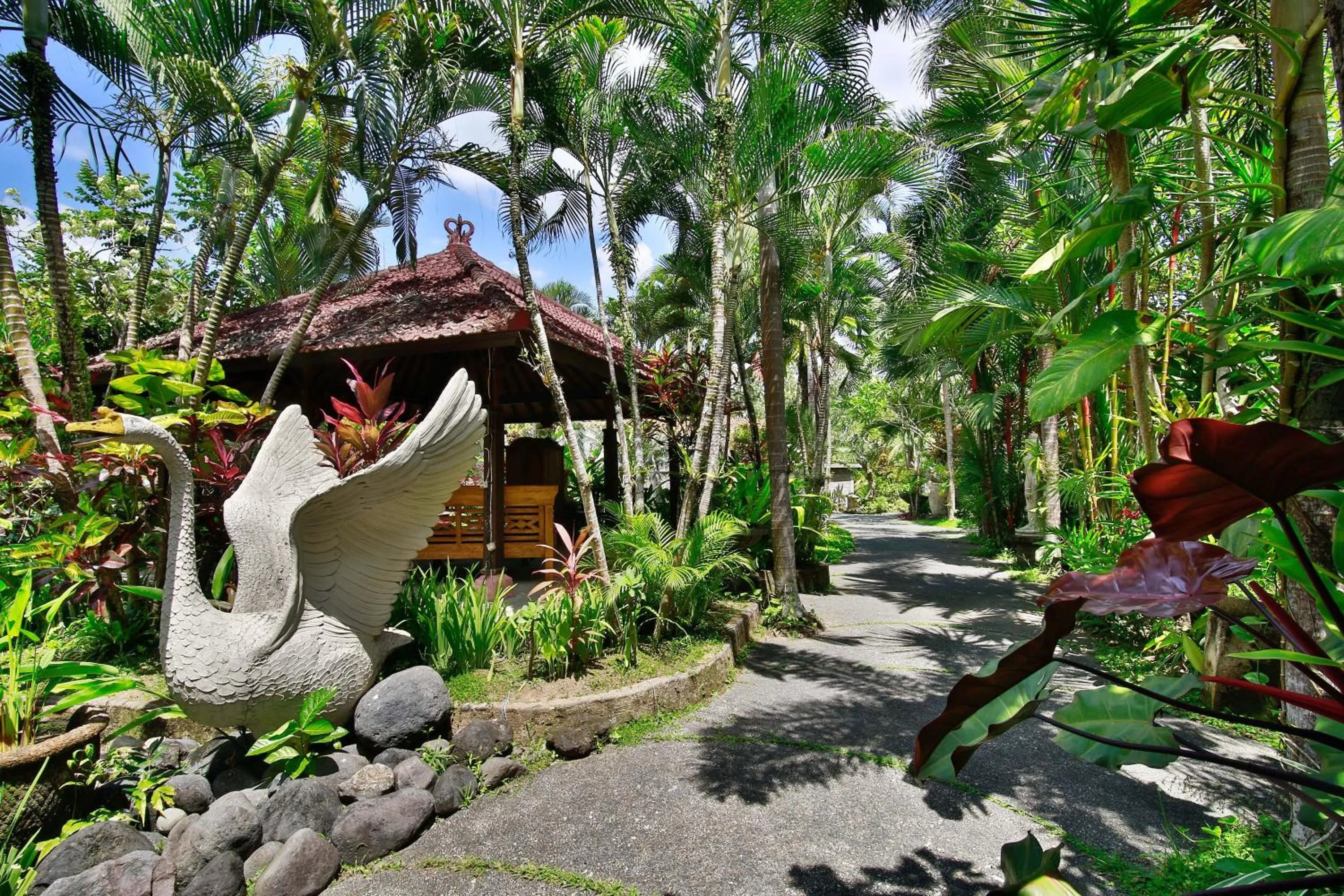 Garden in Bali Spirit Hotel and Spa, Ubud