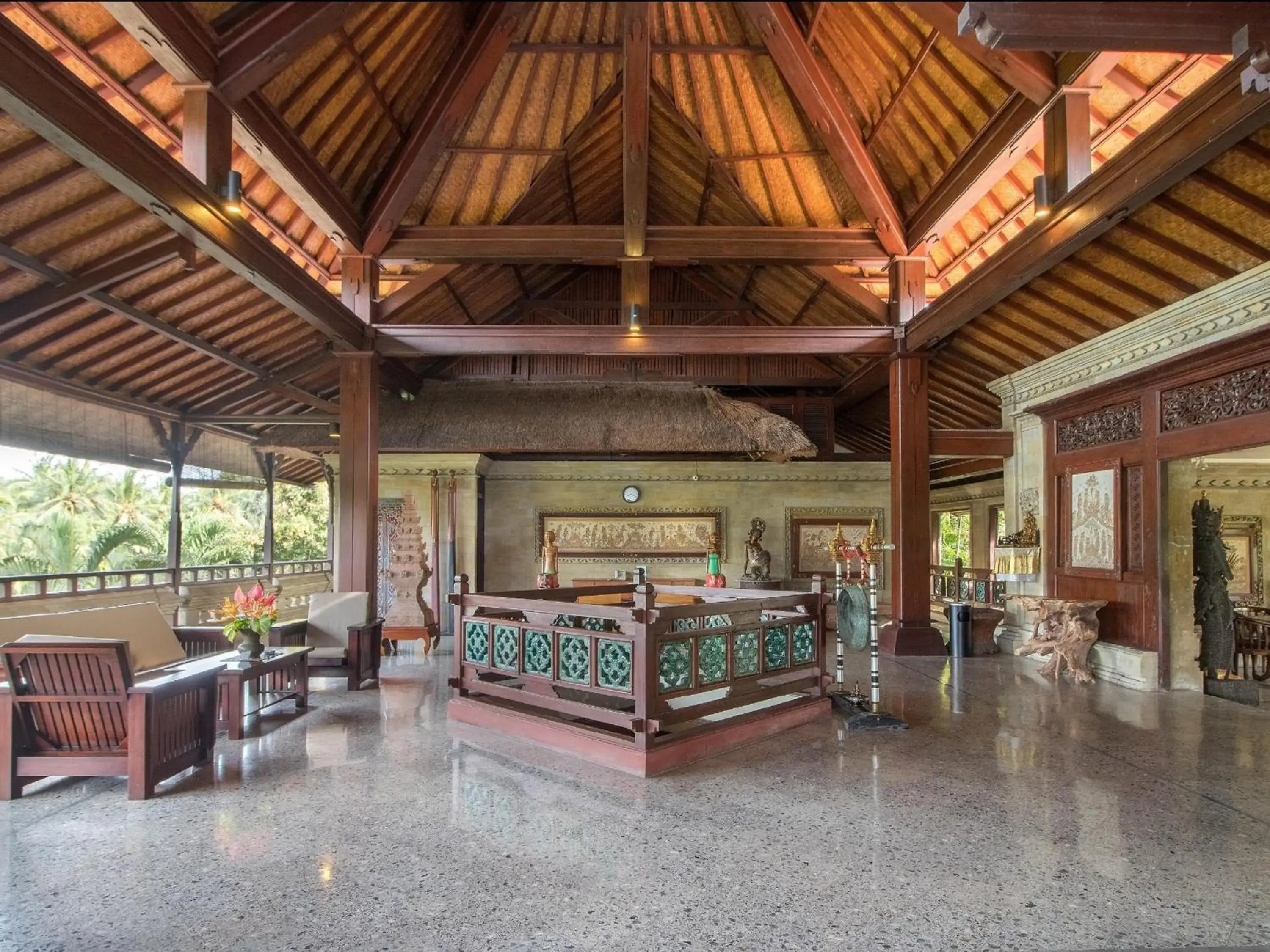 Lobby or reception in Bali Spirit Hotel and Spa, Ubud Lobby or reception in Bali Spirit Hotel and Spa, Ubud