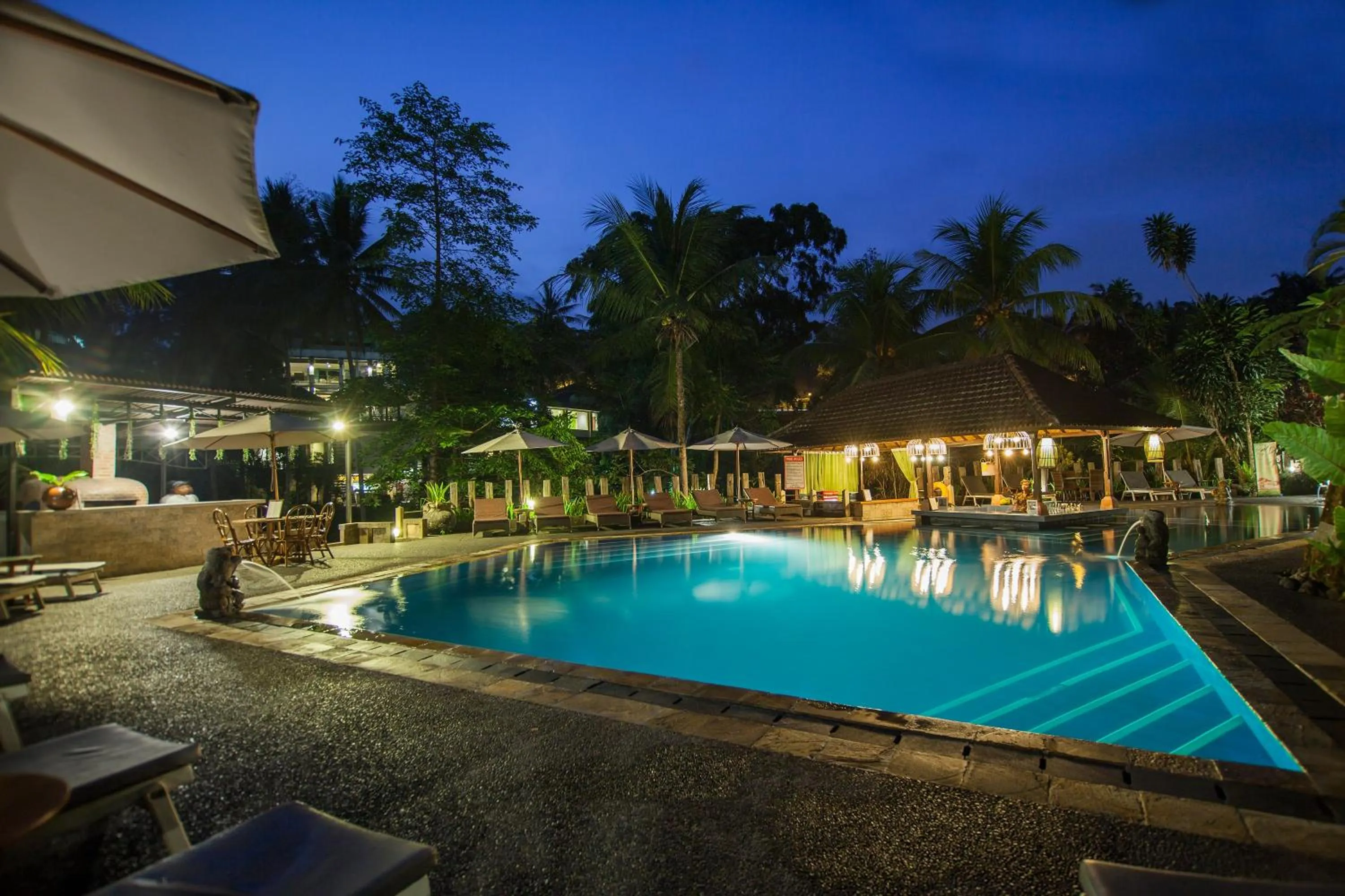 Swimming pool in Bali Spirit Hotel and Spa, Ubud