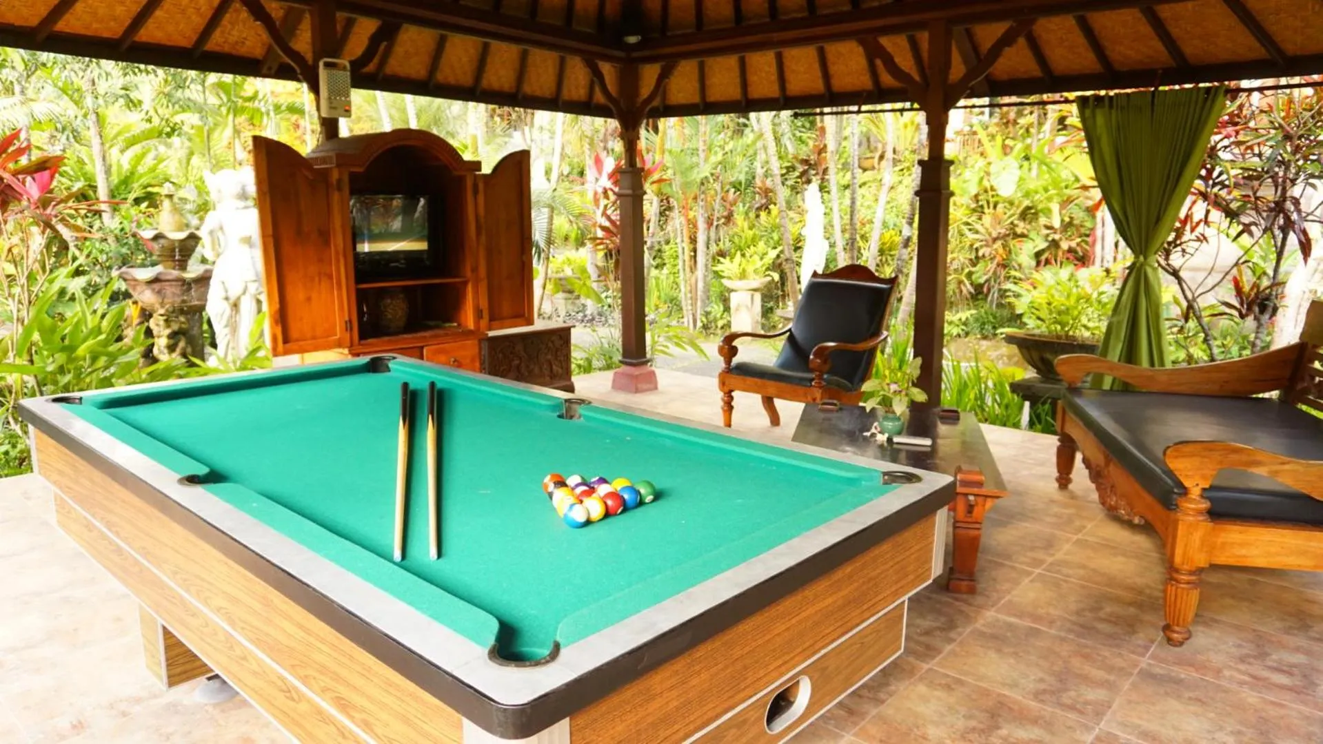 Billiard in Bali Spirit Hotel and Spa, Ubud