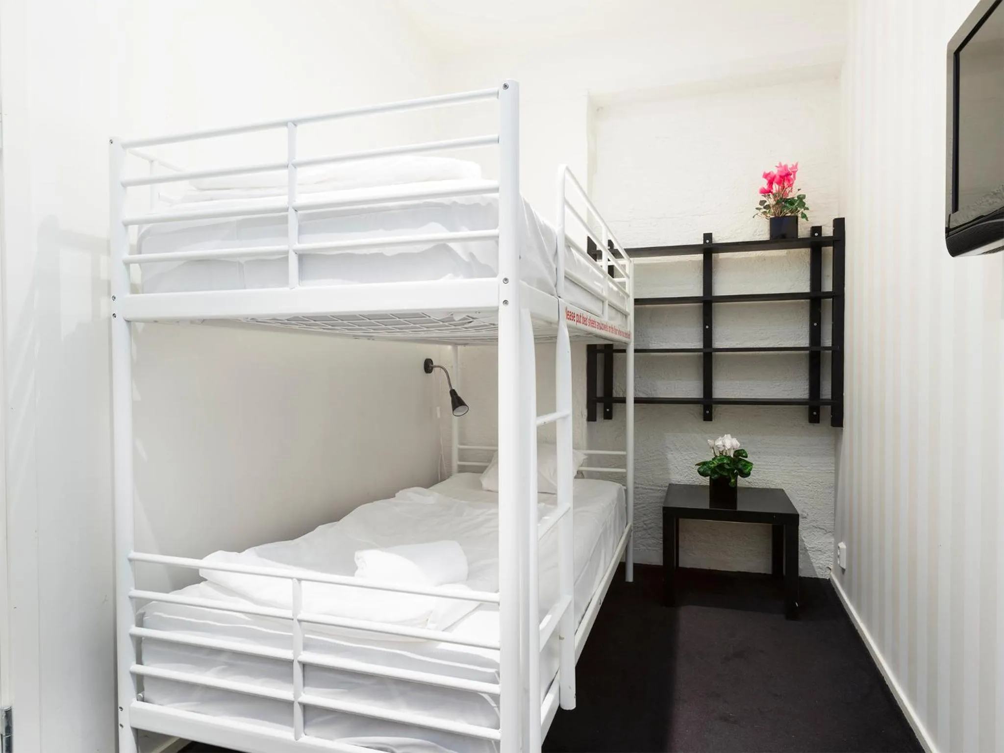 Twin Room with Private Bathroom - No Window in Stockholm Hostel