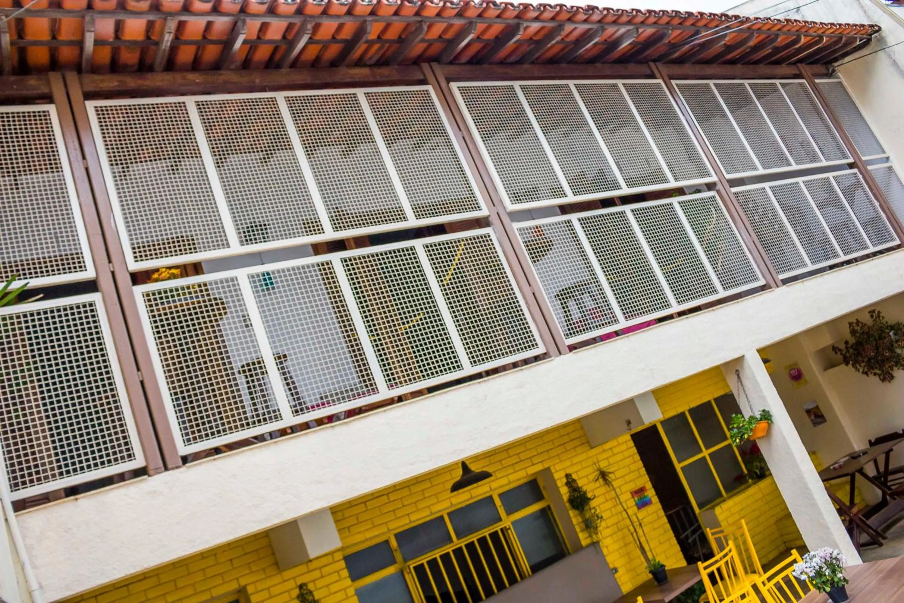 Balcony/Terrace in Flor de Lis Hostel