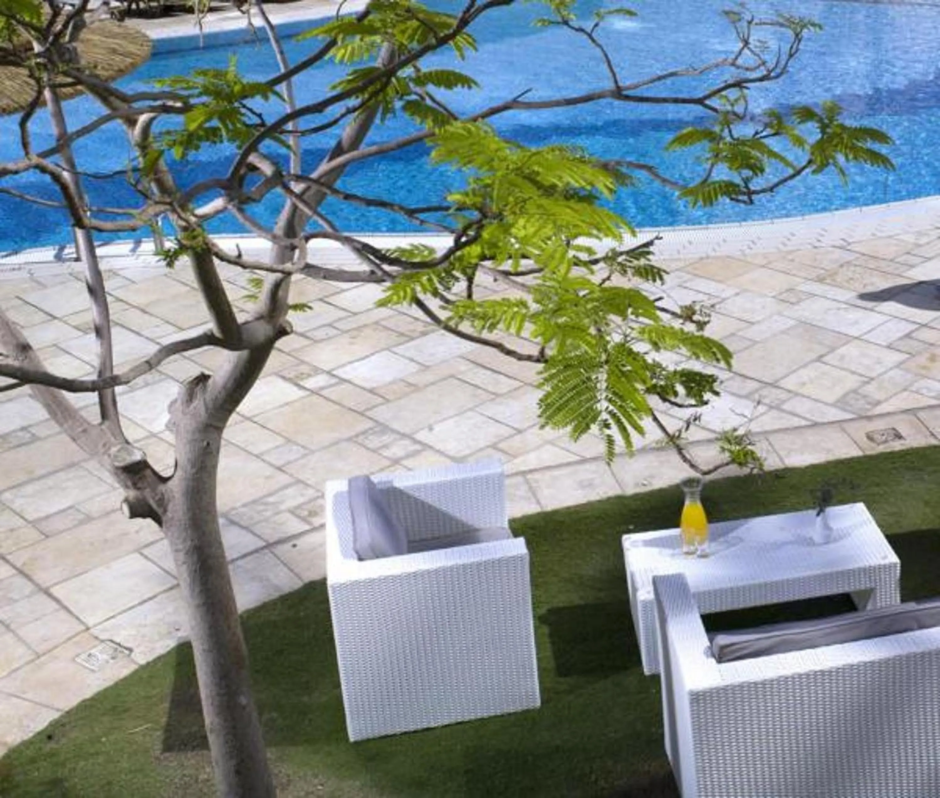 Patio in Royal Dead Sea - Hotel & Spa