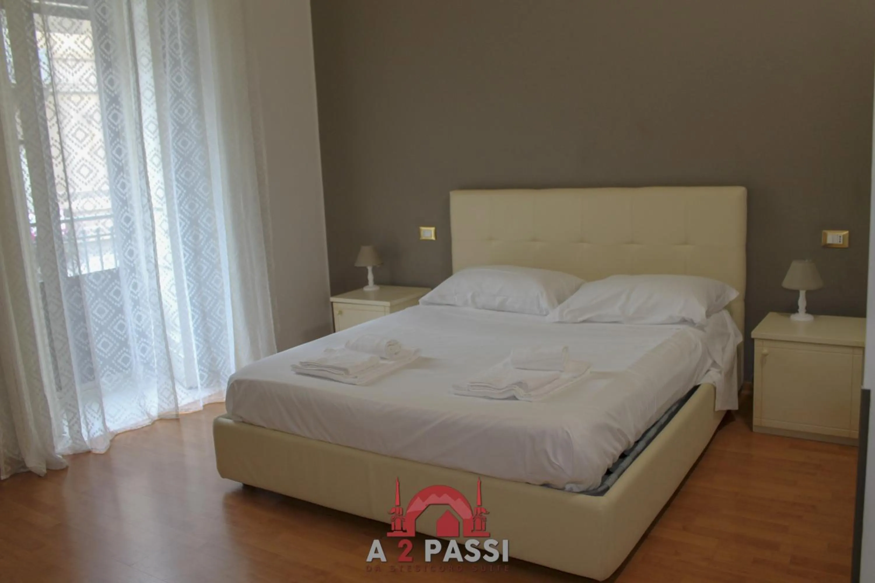 Bed in A 2 Passi da Stesicoro Suite Catania