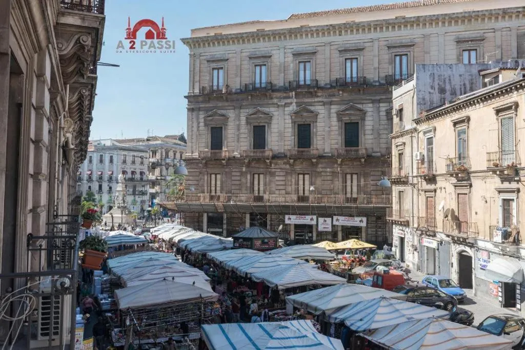 City view in A 2 Passi da Stesicoro Suite Catania