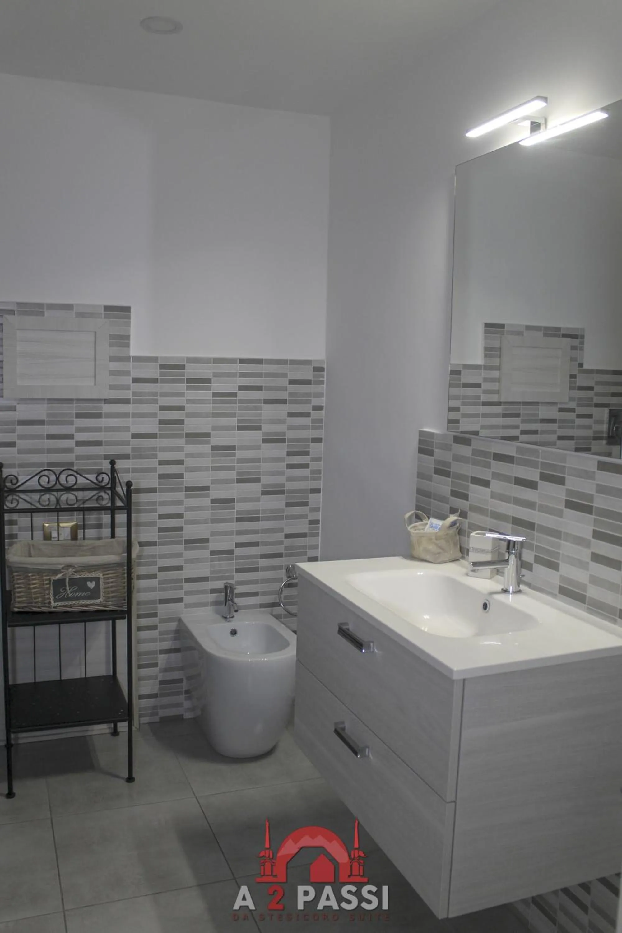 Bathroom in A 2 Passi da Stesicoro Suite Catania