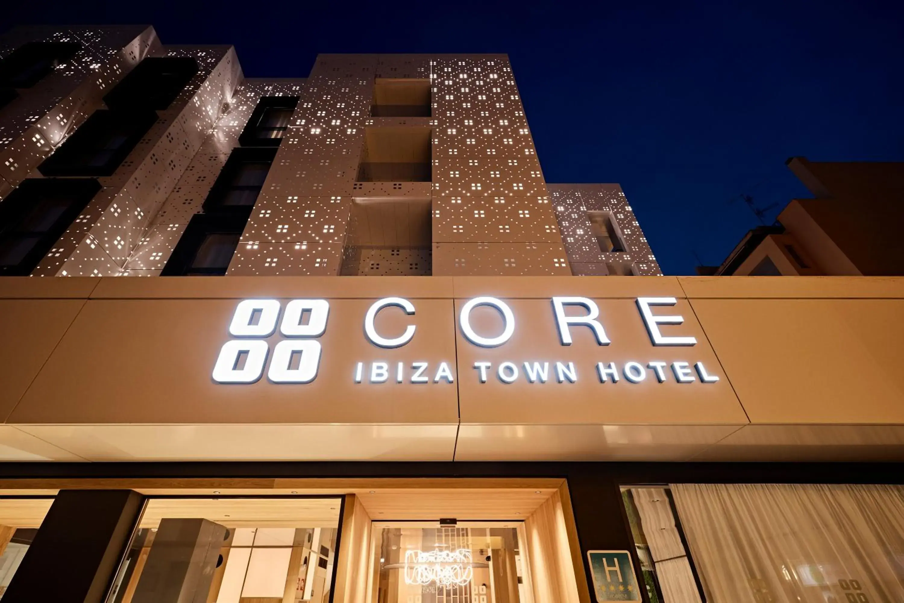 Property building in Core Ibiza Town Hotel Property building in Core Ibiza Town Hotel