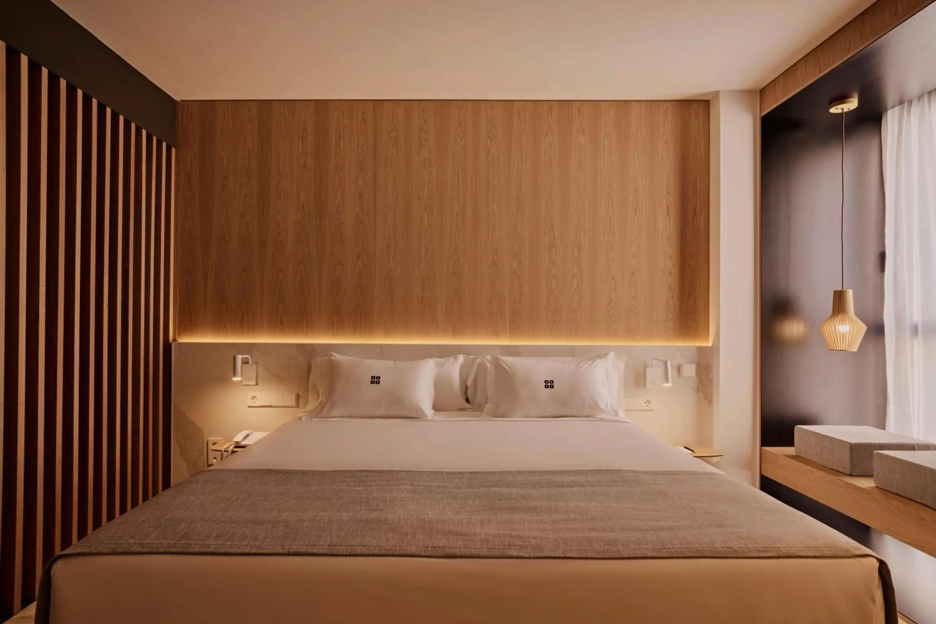 Bed in Core Ibiza Town Hotel Bed in Core Ibiza Town Hotel