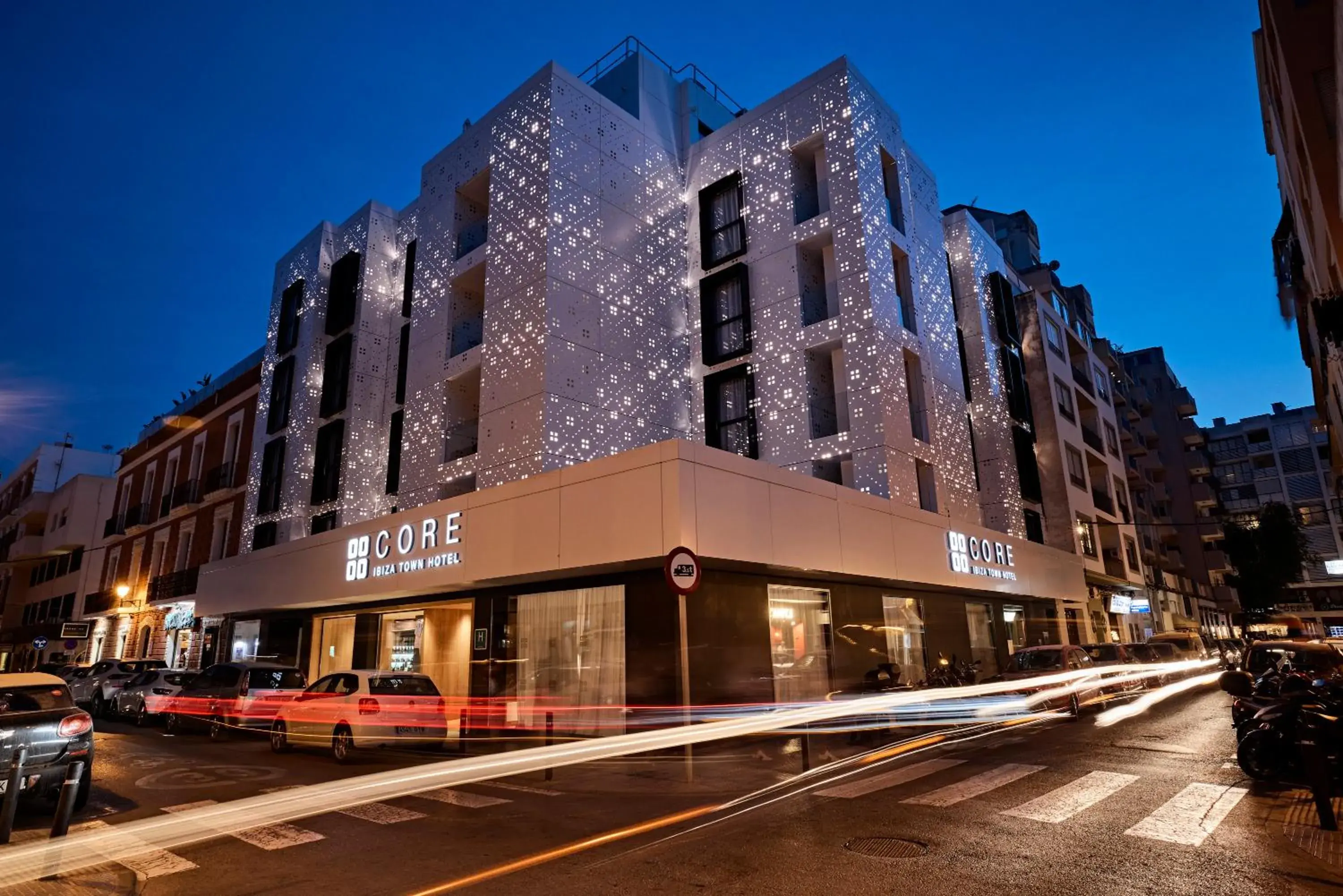 Property building in Core Ibiza Town Hotel Property building in Core Ibiza Town Hotel