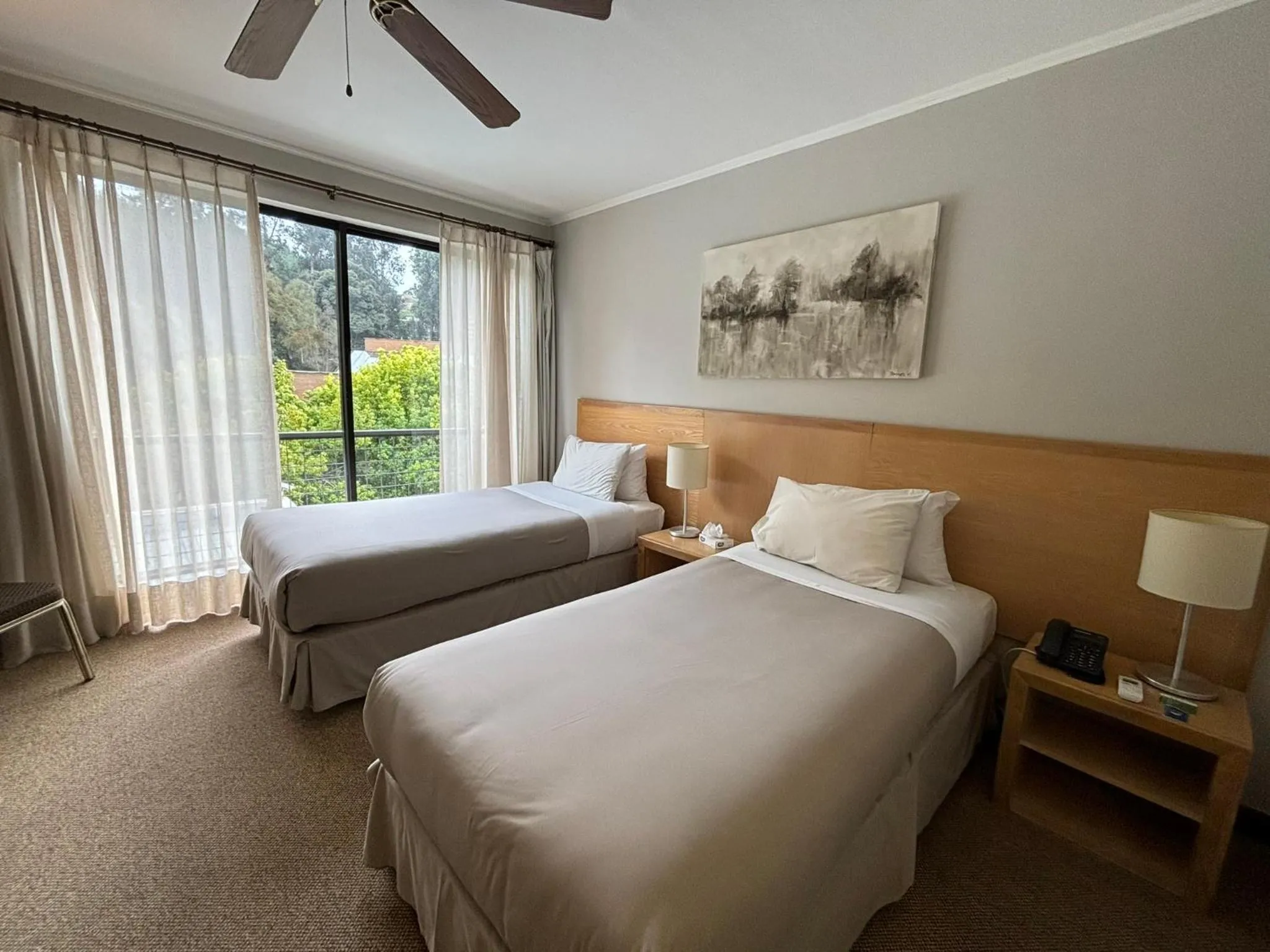 Property building, Bed in Hotel Bosque de Reñaca