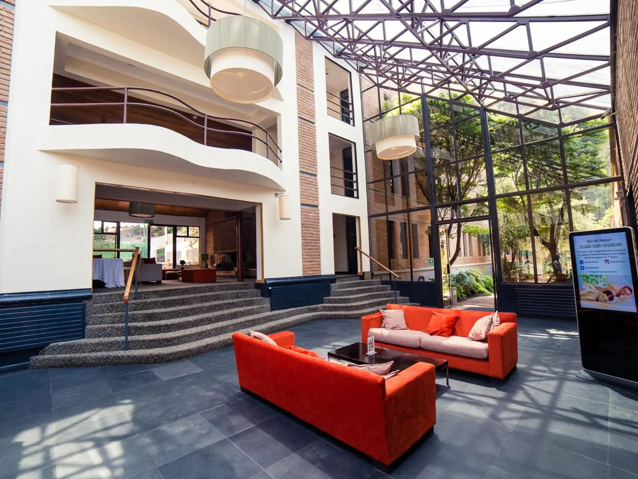 Lobby or reception in Hotel Bosque de Reñaca Lobby or reception in Hotel Bosque de Reñaca