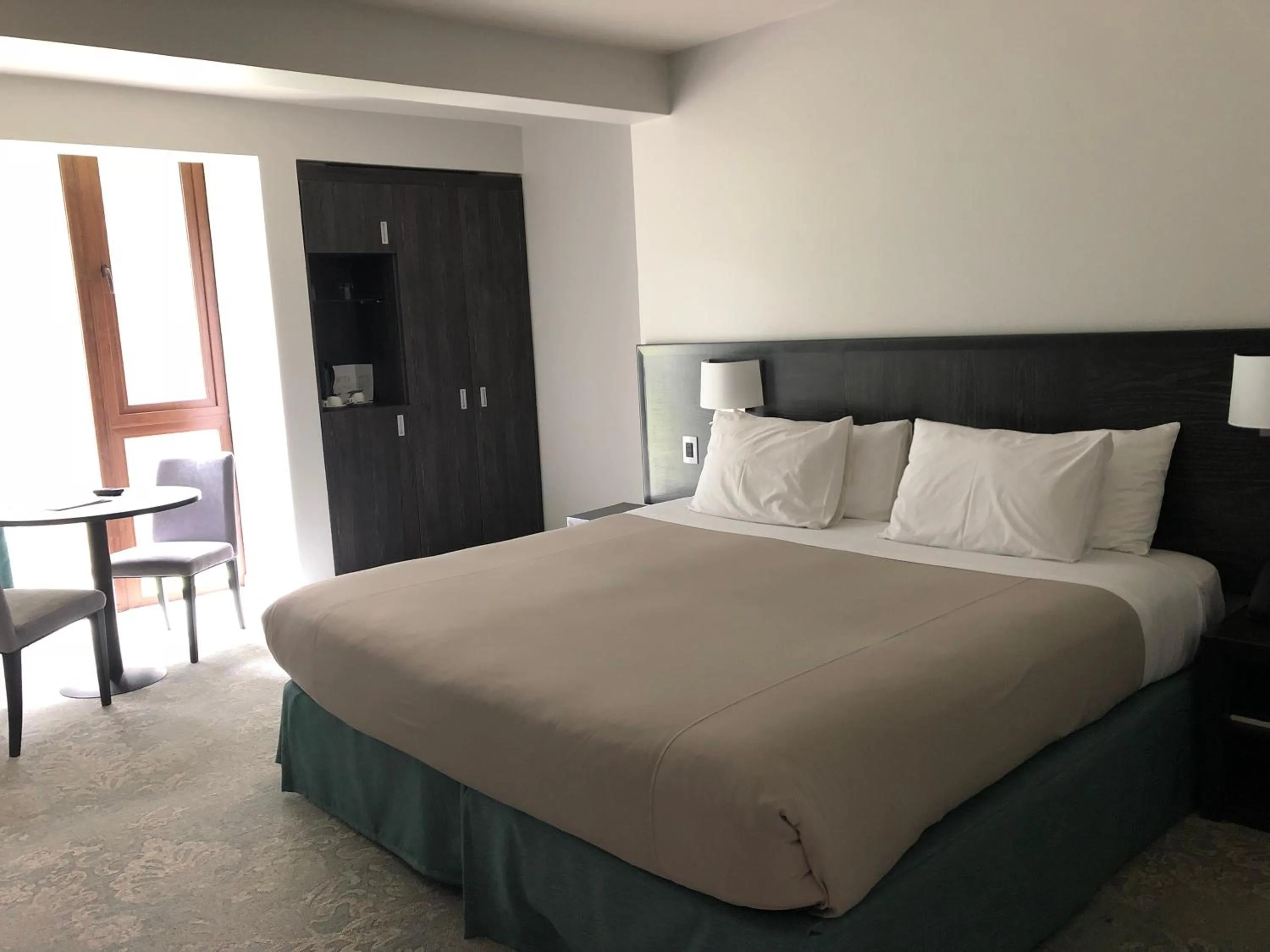 Decorative detail, Bed in Hotel Bosque de Reñaca