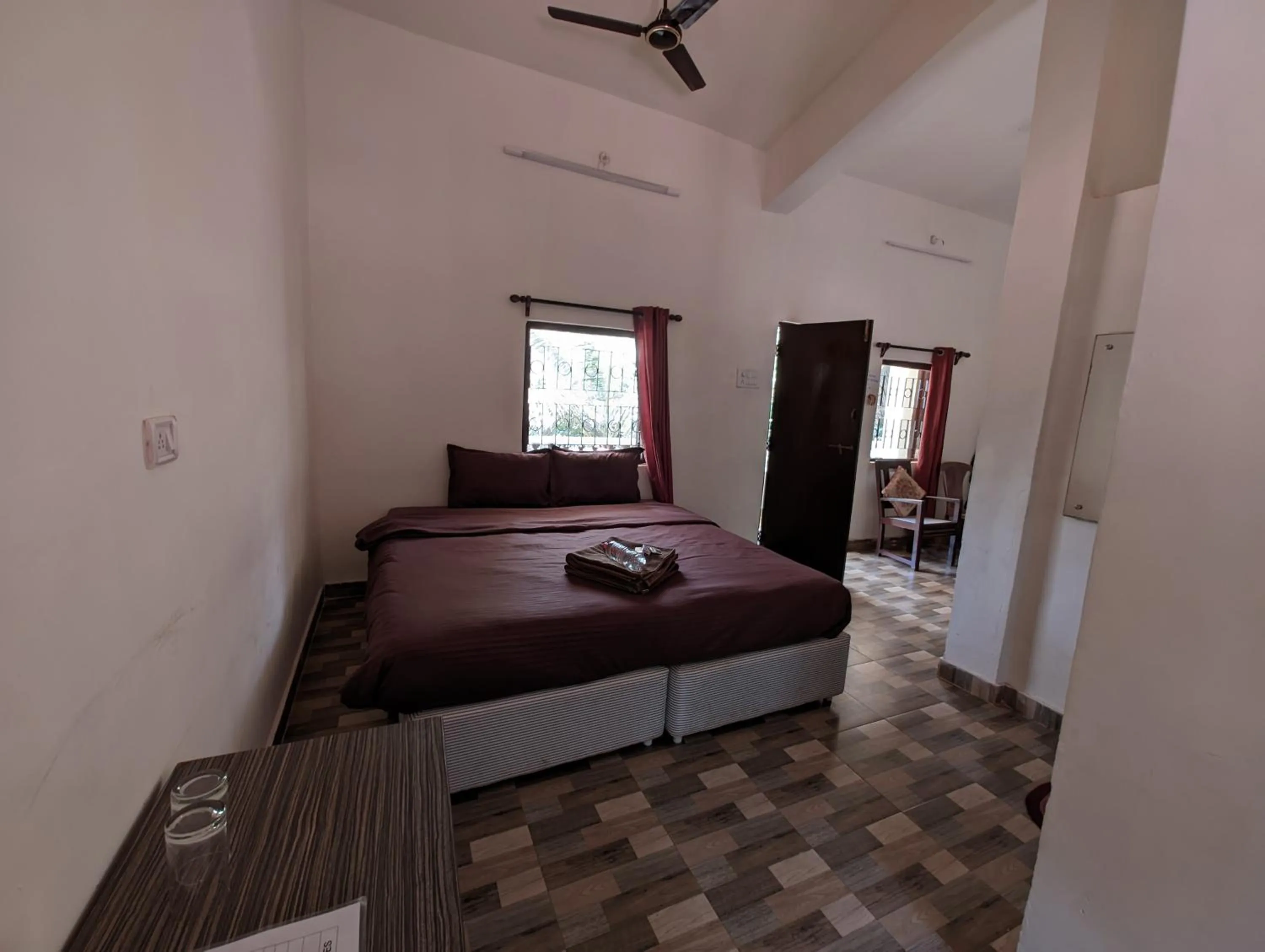 Bedroom, Bed in Vinsons Cottages