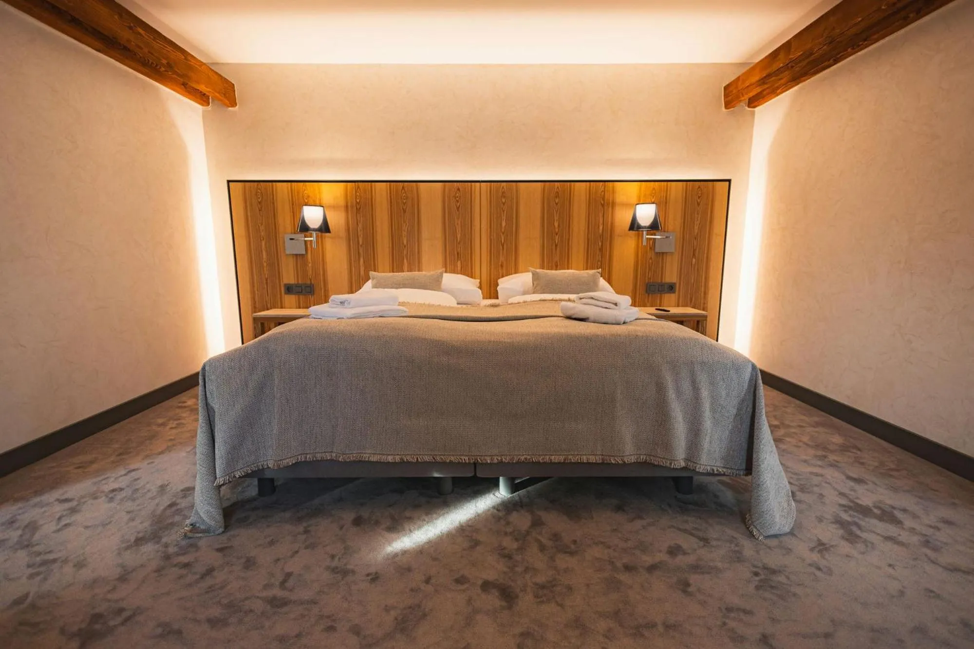 Bed in Hotel ALBRECHT