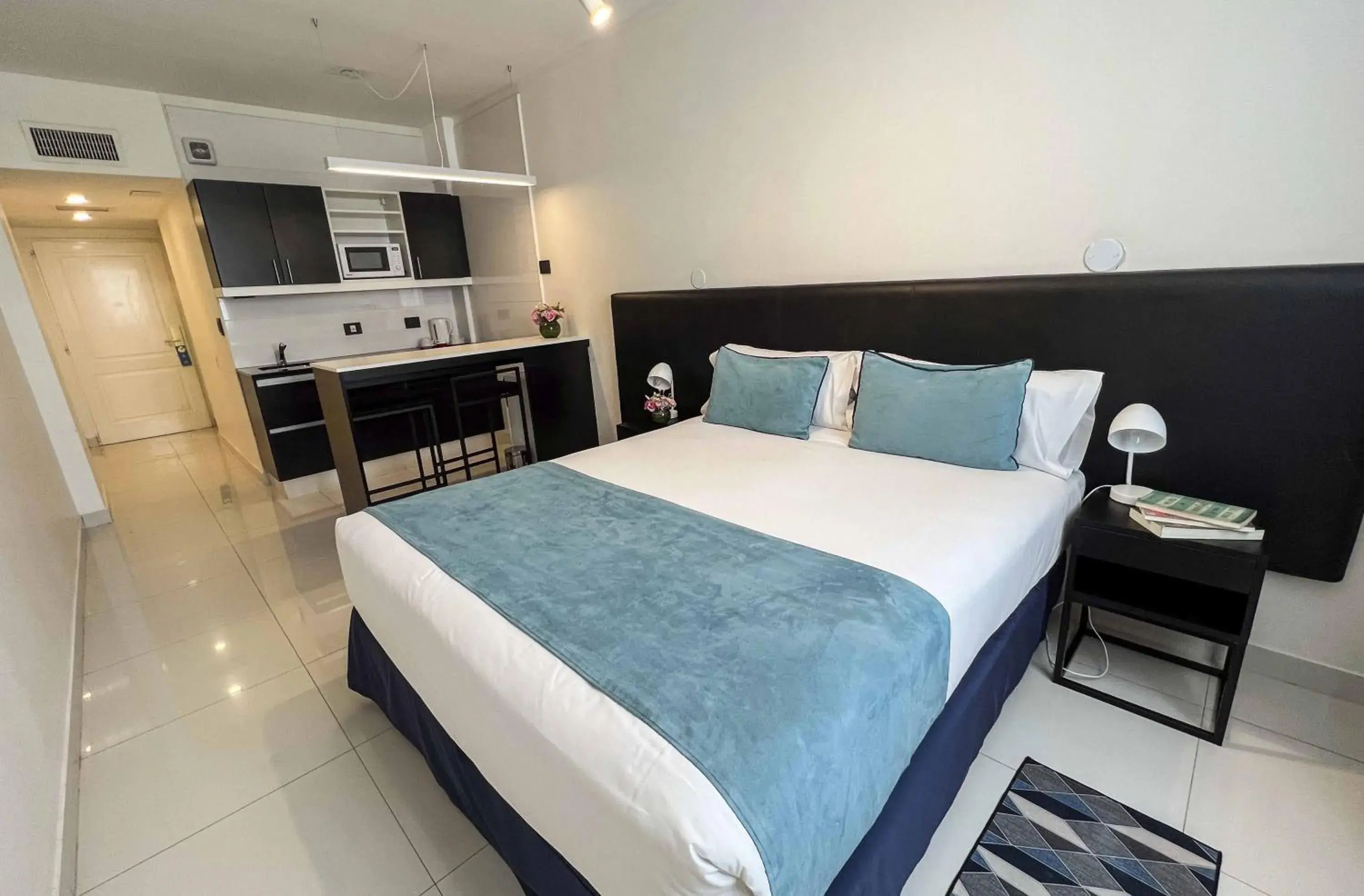 Bed in Cyan Recoleta Hotel Bed in Cyan Recoleta Hotel