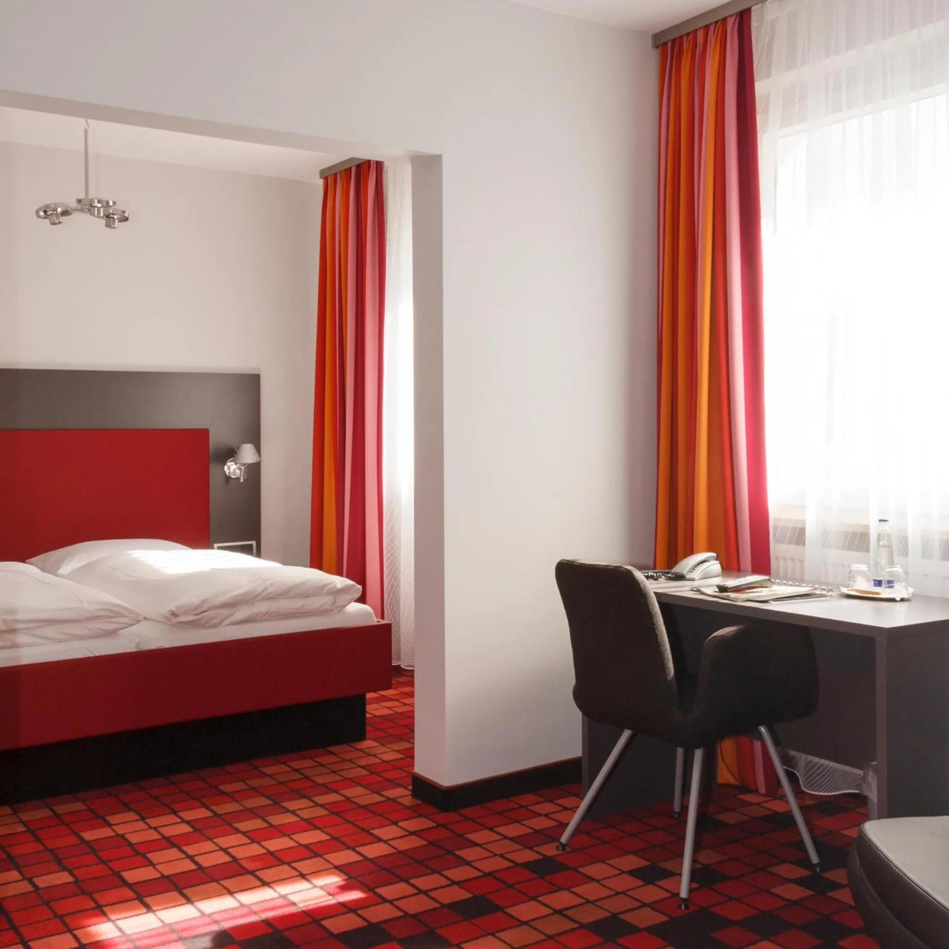 Bed in Altstadthotel Wetzel