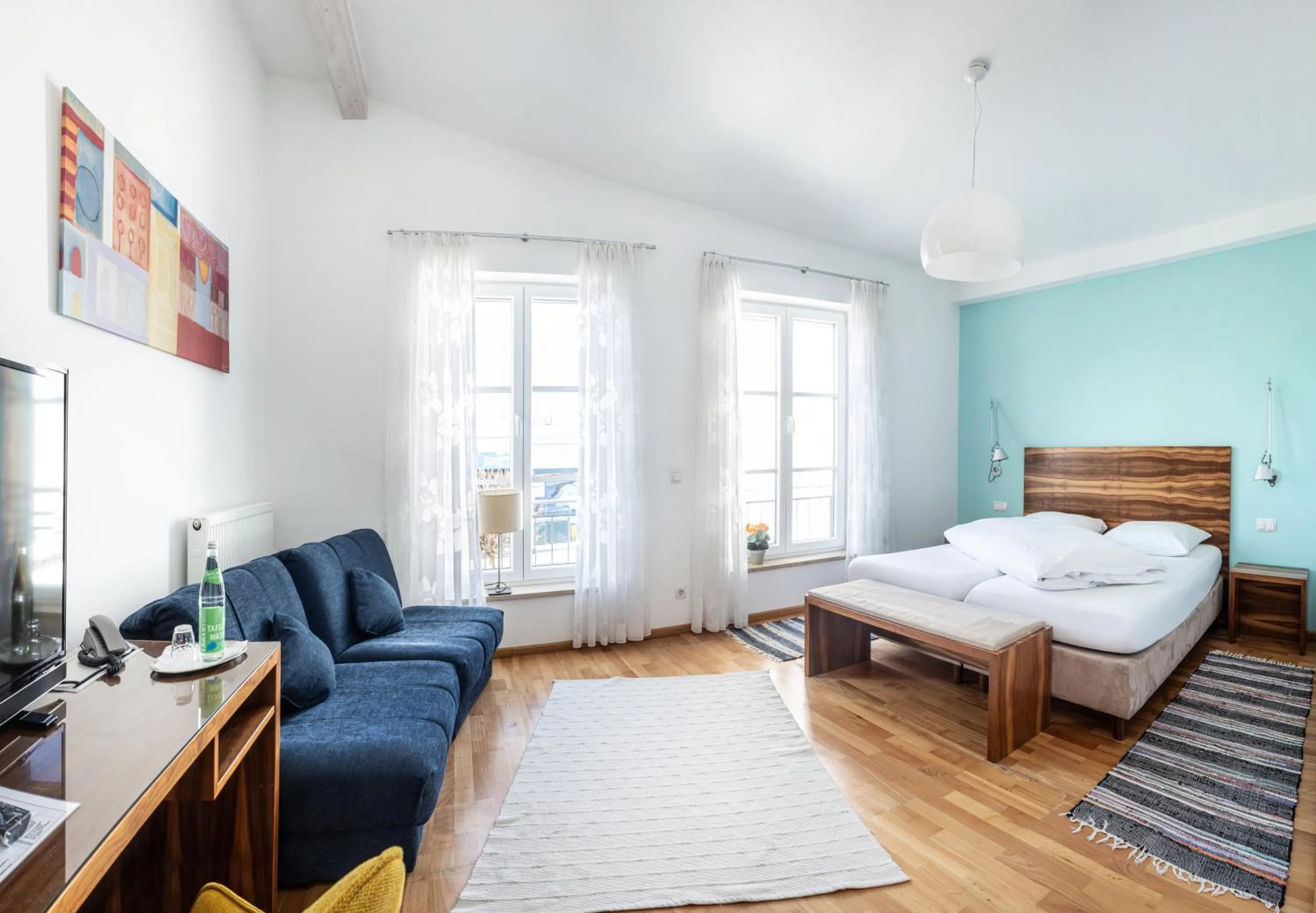 Bed in Altstadthotel Wetzel