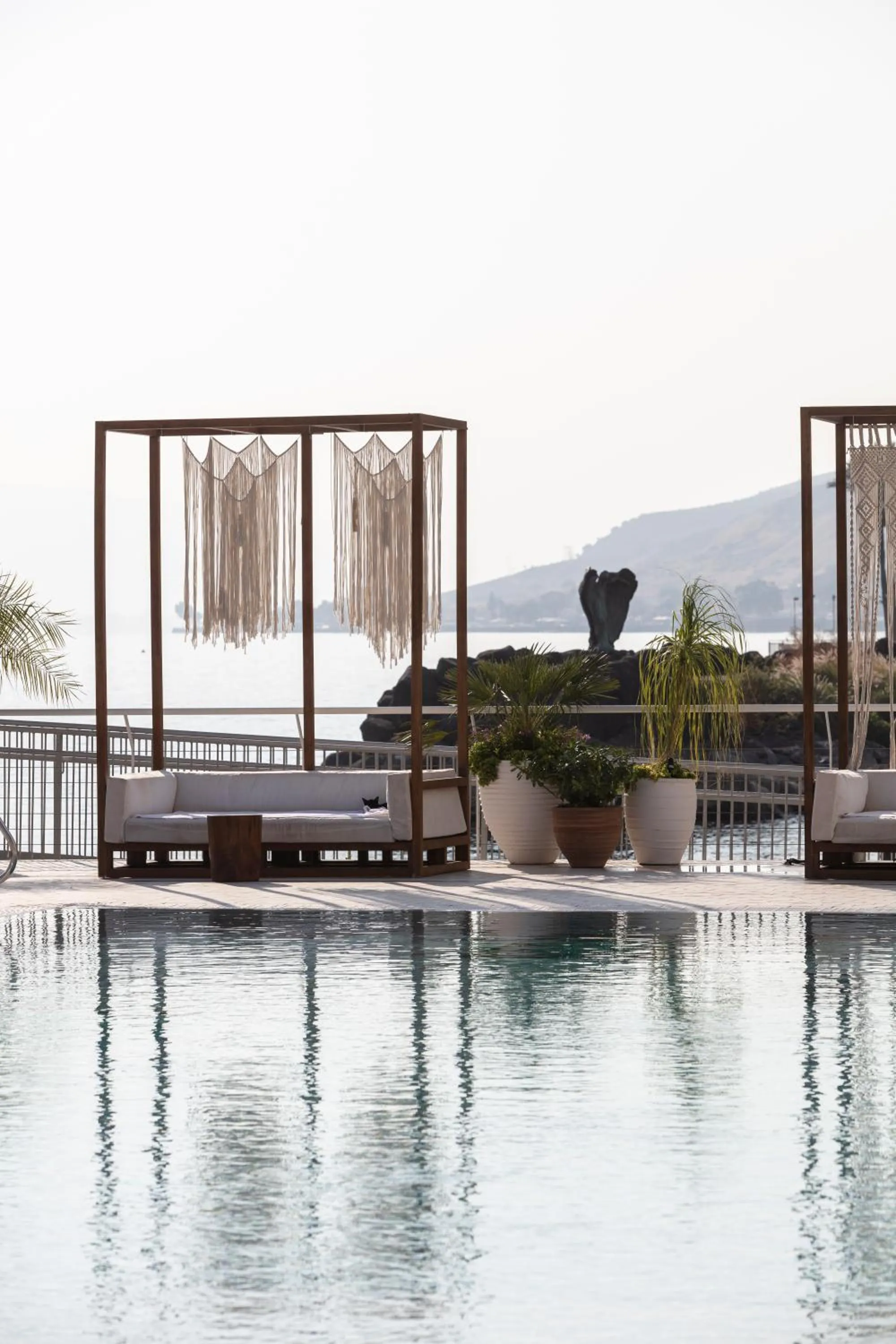 Swimming pool in Galei Kinneret Hotel