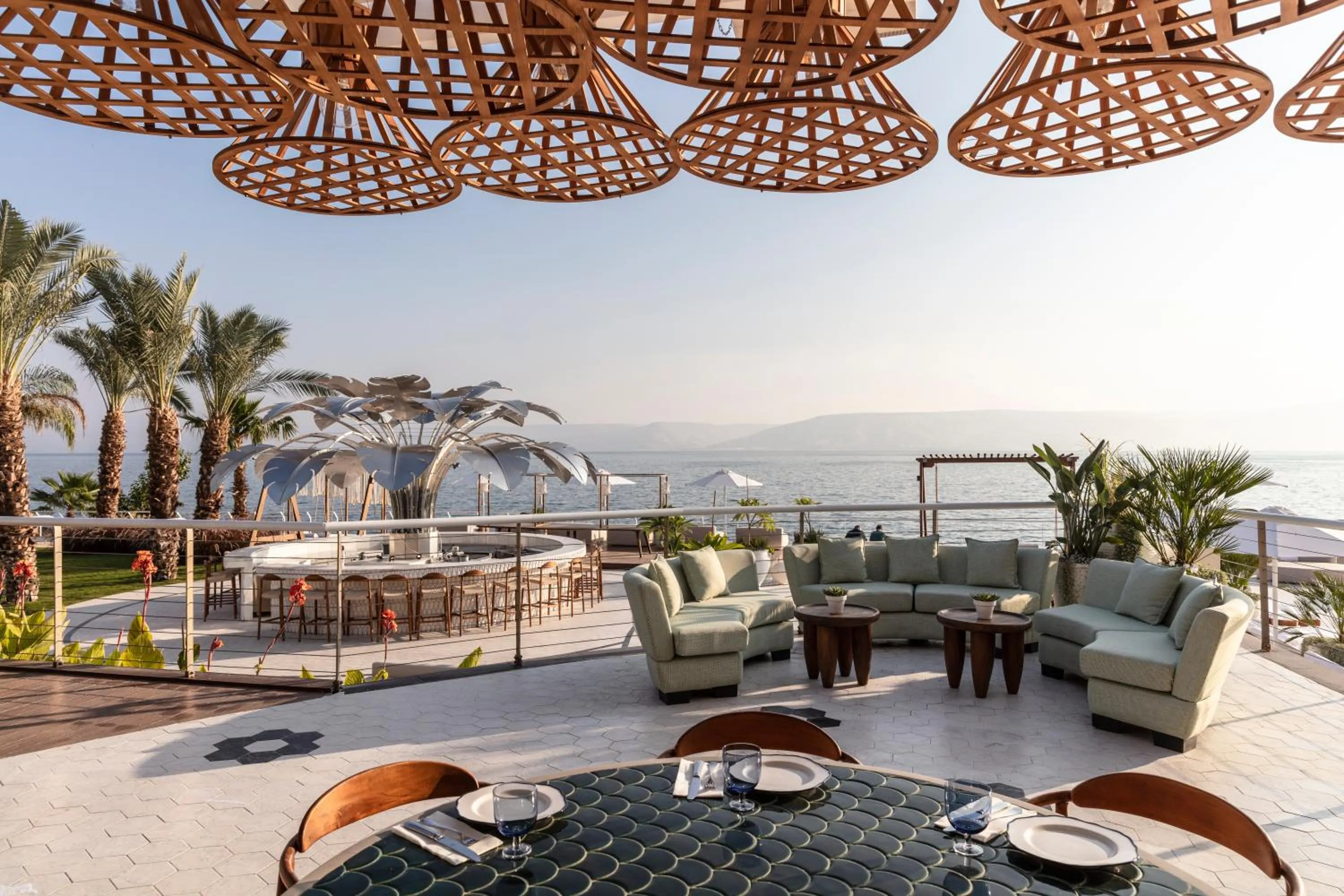 Balcony/Terrace in Galei Kinneret Hotel