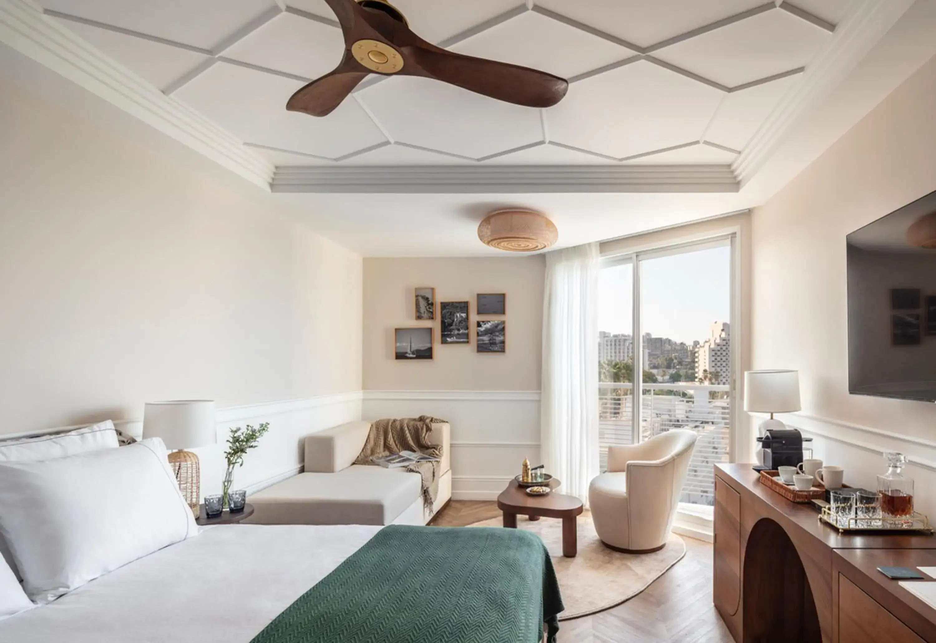 Golan Room Lake View & Balcony - single occupancy in Galei Kinneret Hotel Golan Room Lake View & Balcony - single occupancy in Galei Kinneret Hotel