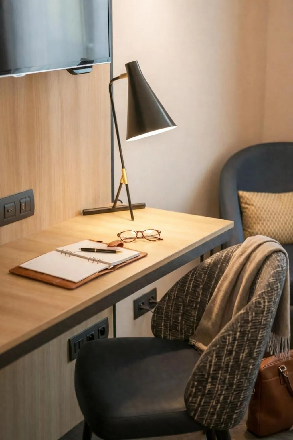 Seating area in Best Western Plus Opéra Batignolles