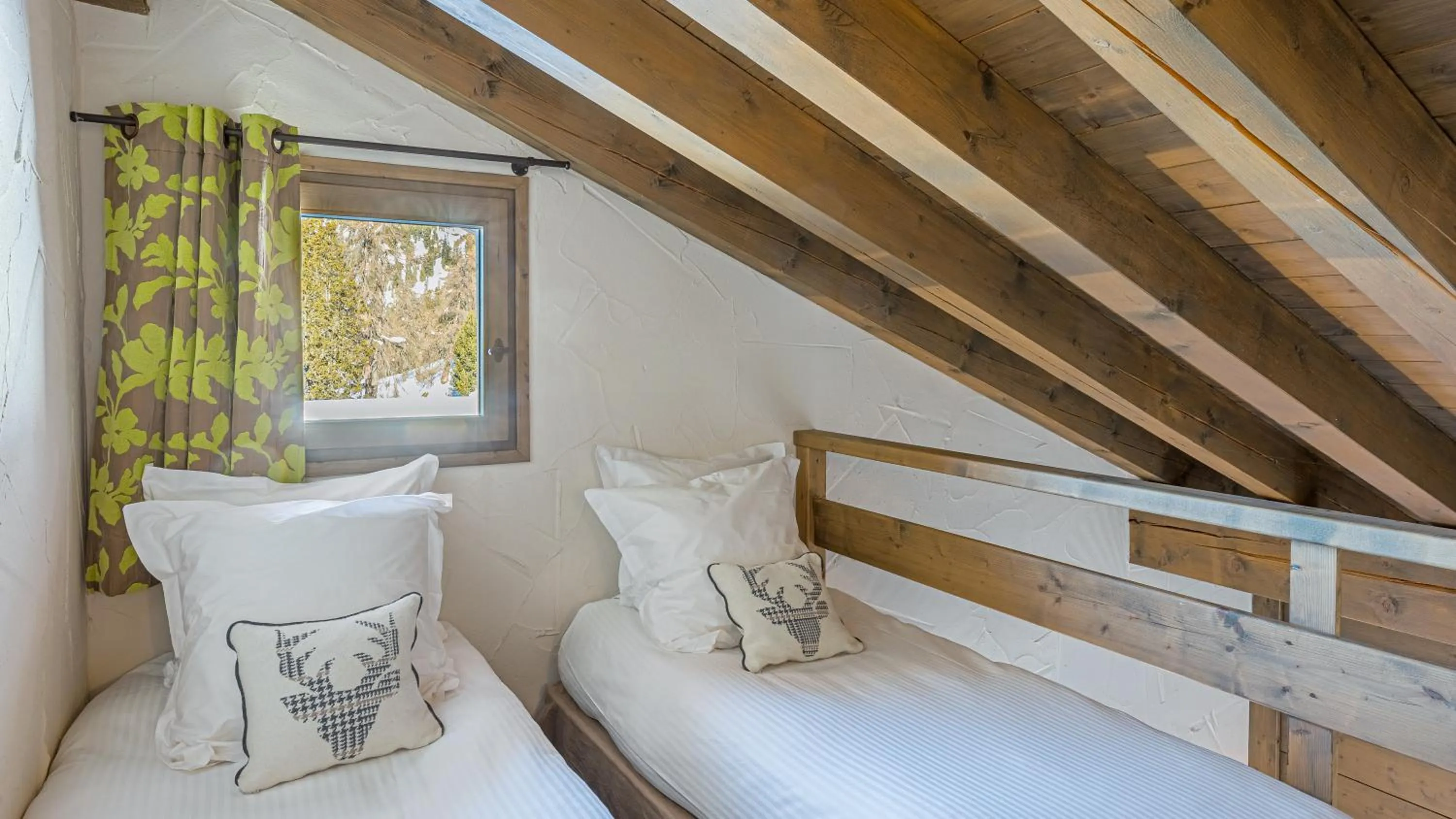 Bed in Hôtel Carlina by Les Etincelles