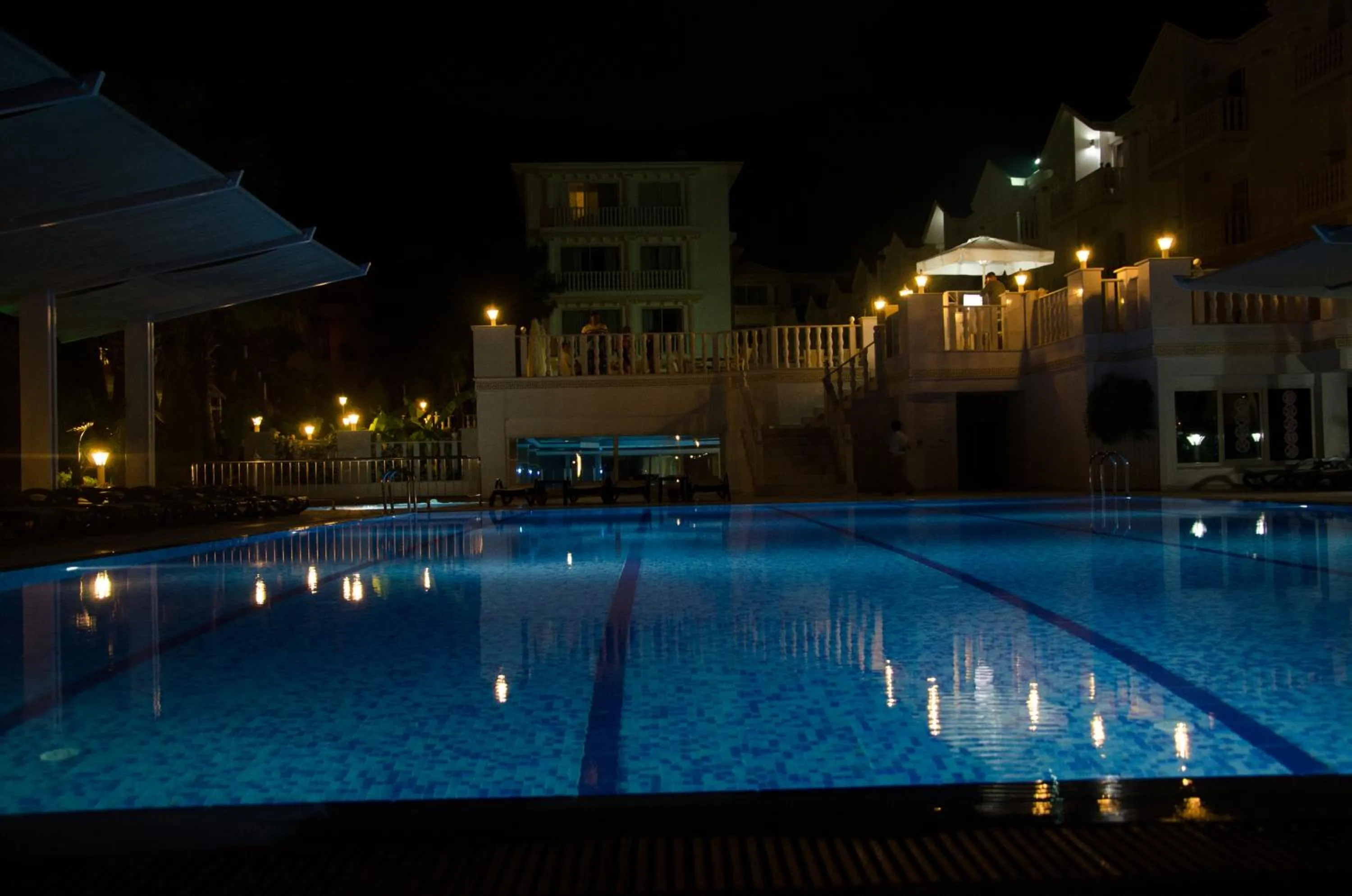 Property building in Onkel Resort Hotel