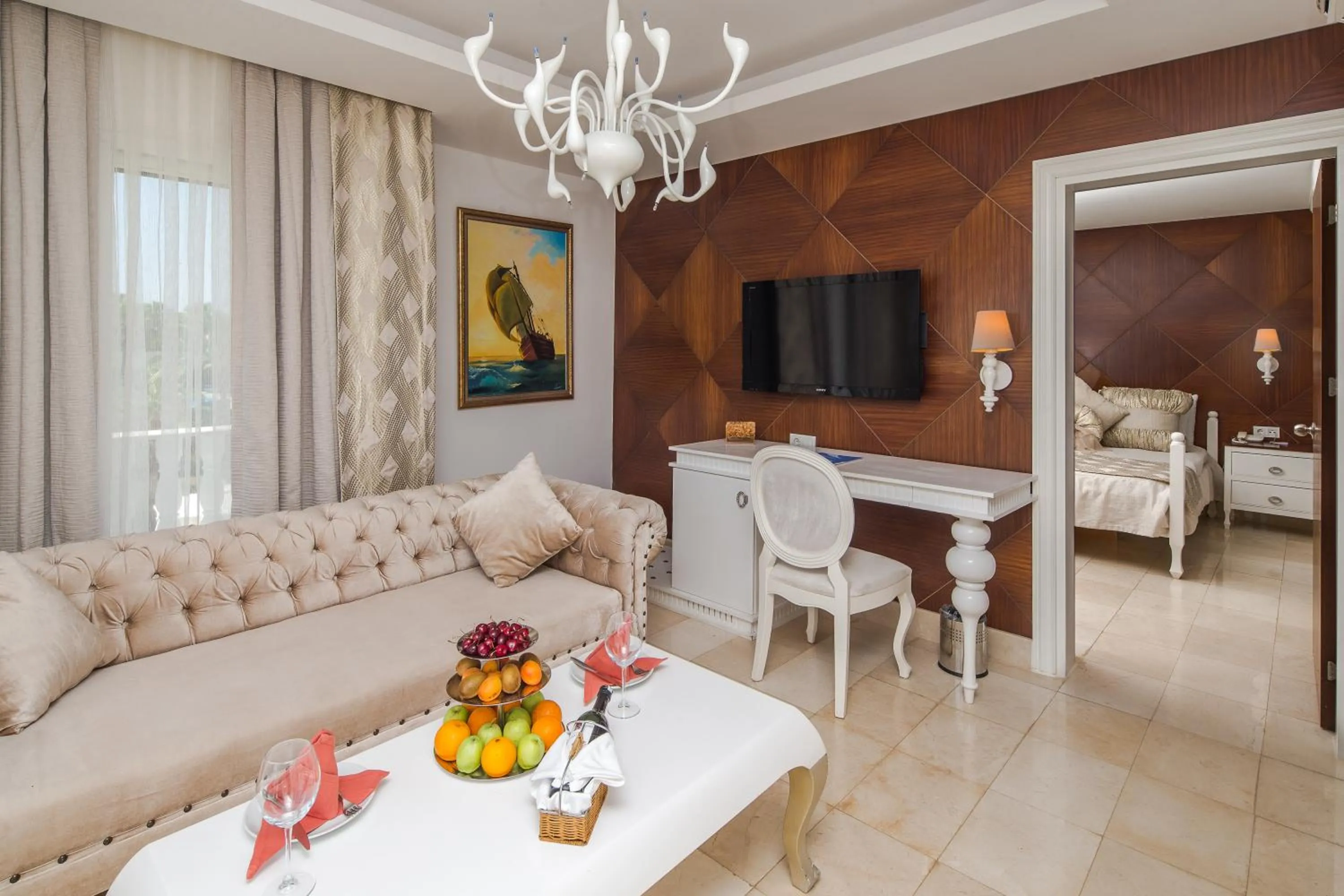 Living room in Onkel Resort Hotel