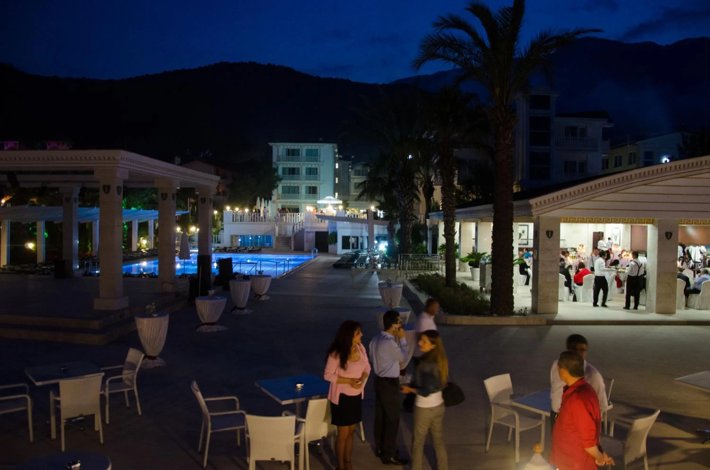 Bird's eye view in Onkel Resort Hotel