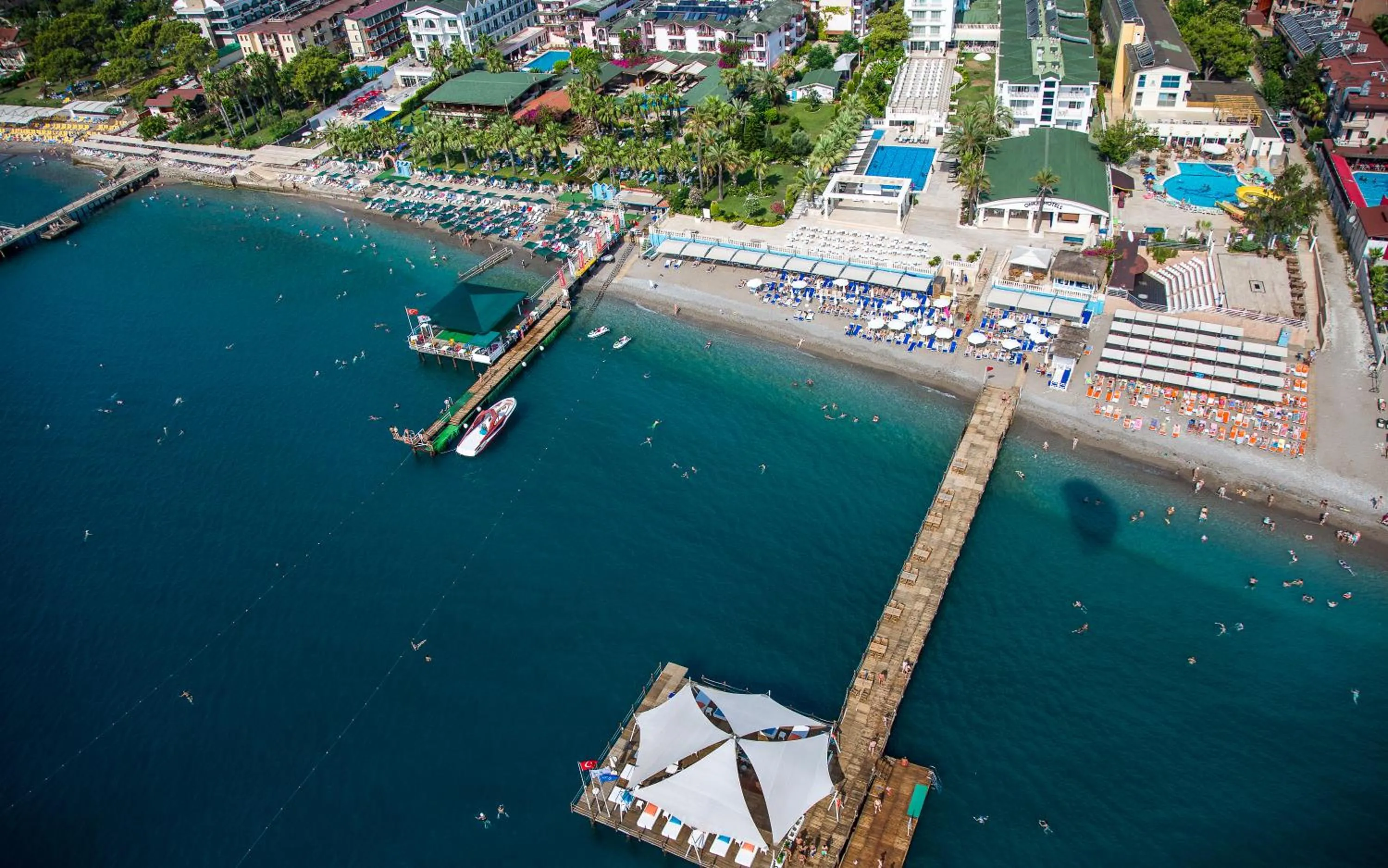 Bird's eye view in Onkel Resort Hotel