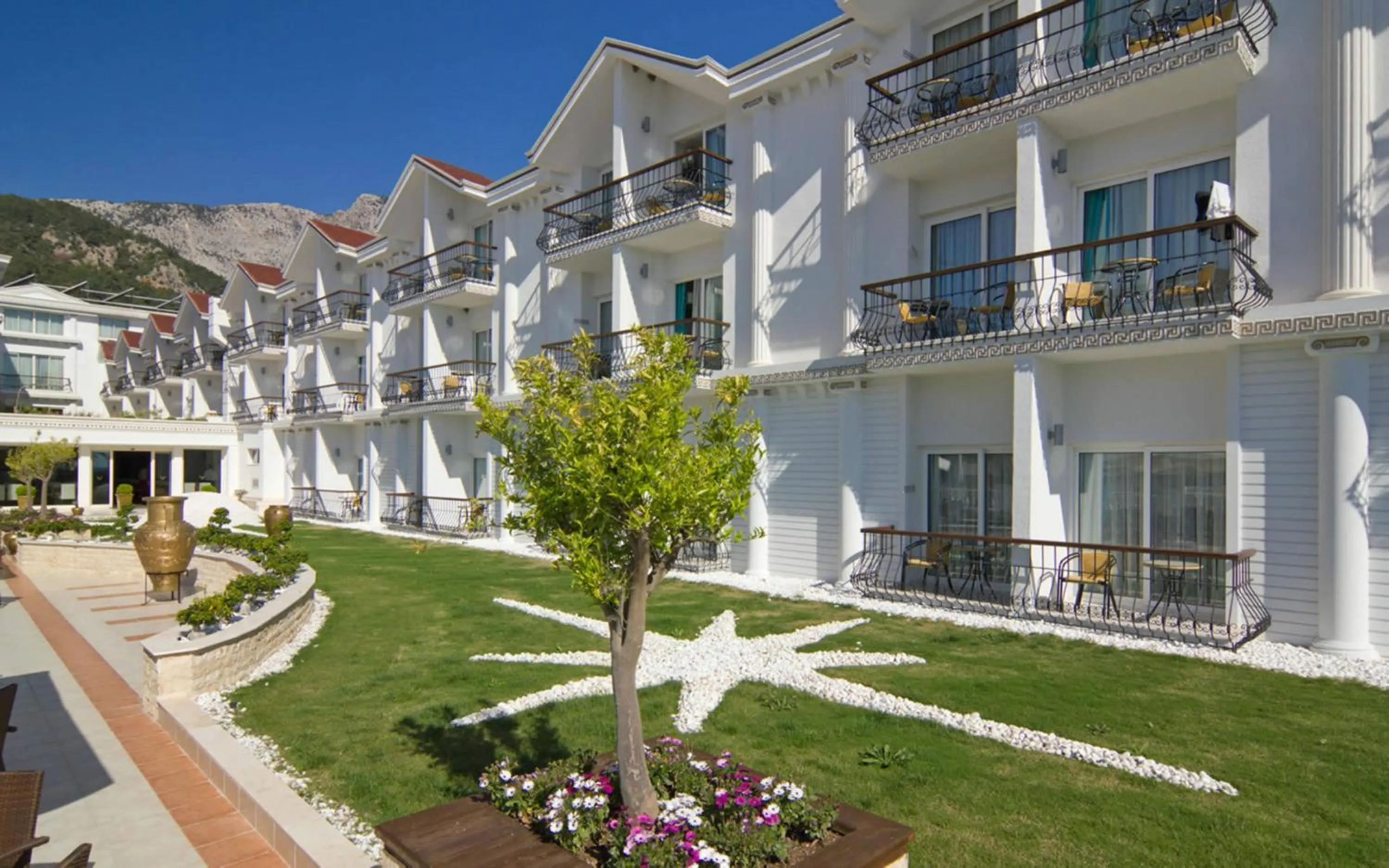 Bird's eye view in Onkel Resort Hotel