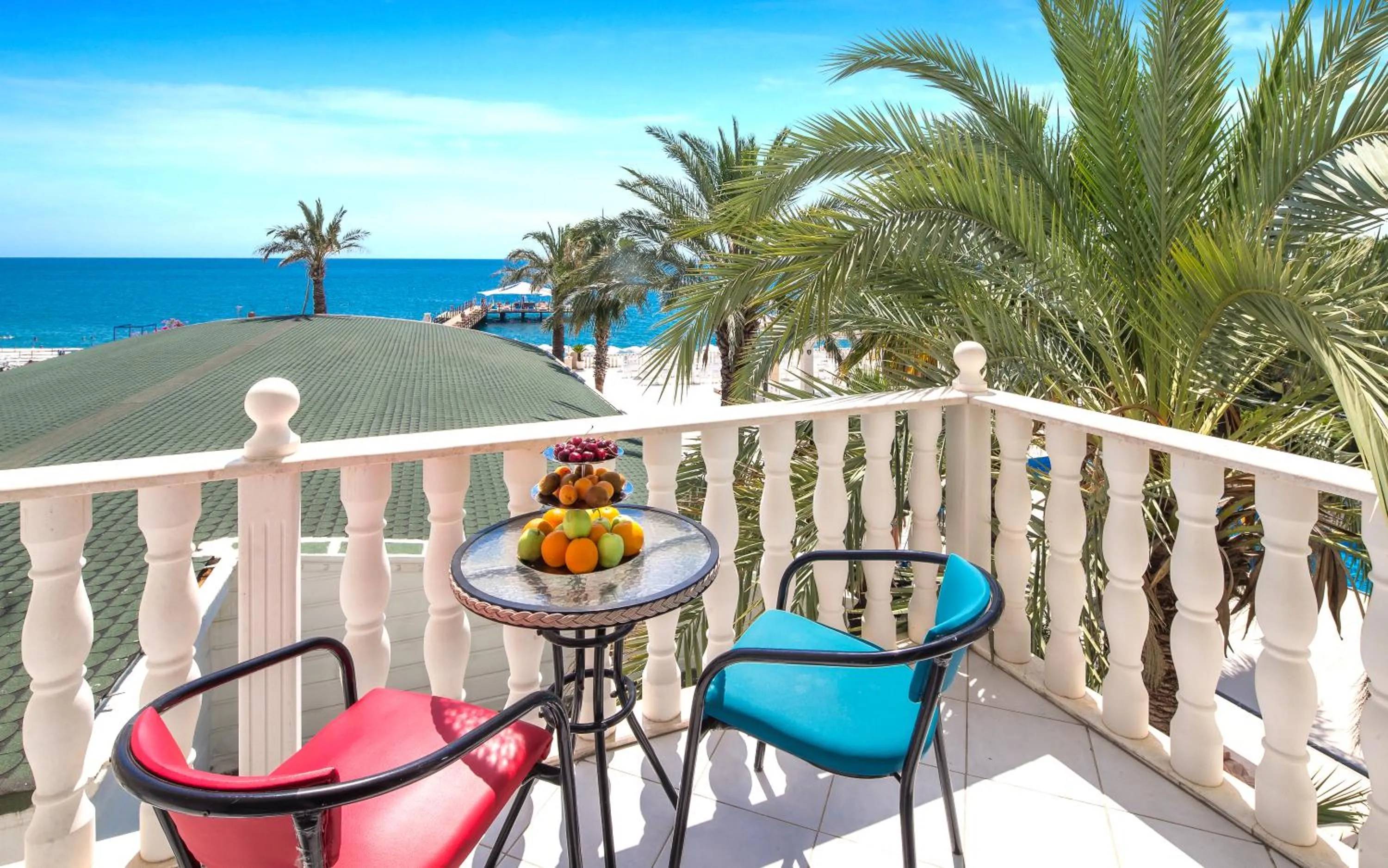 Property building in Onkel Resort Hotel