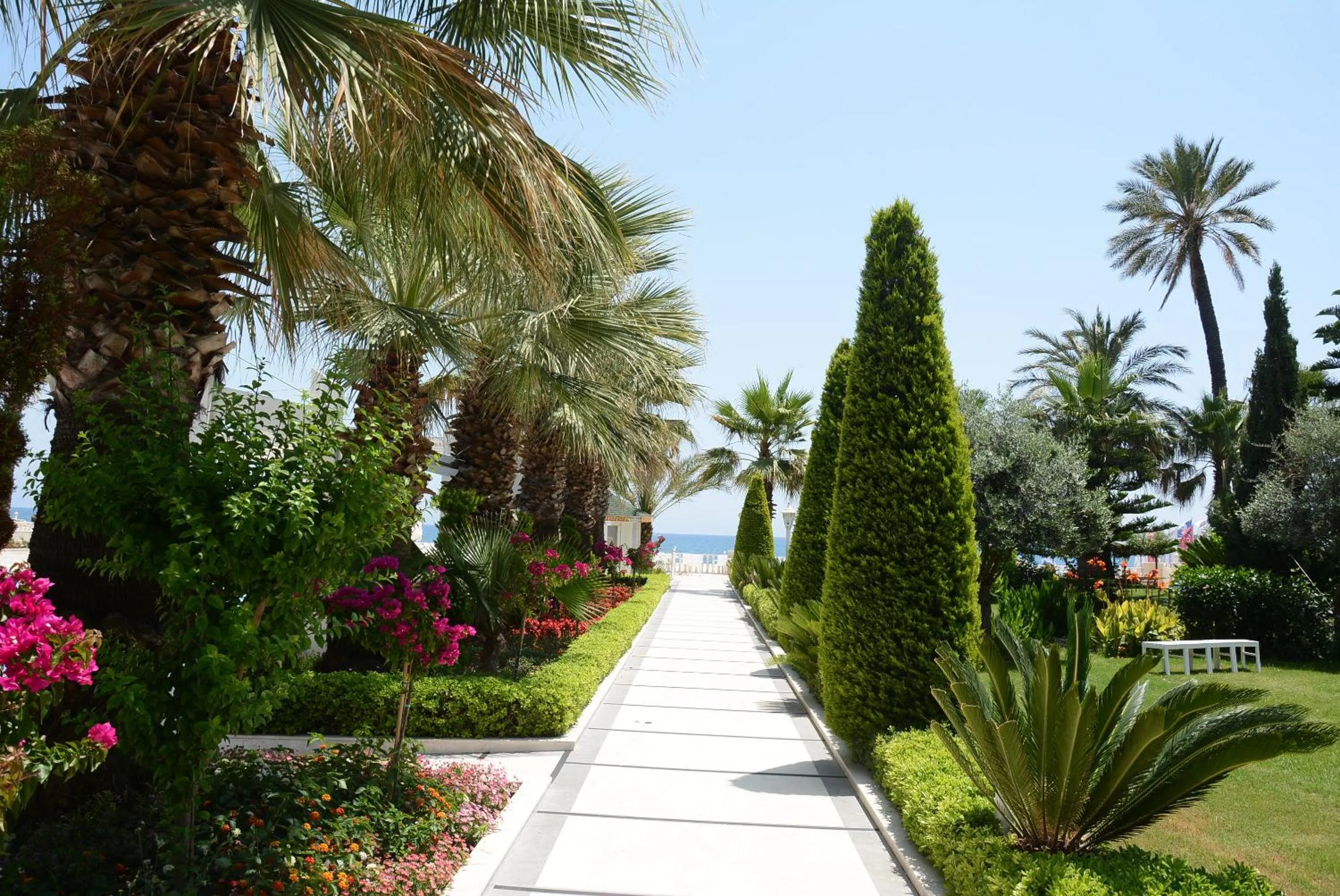 Garden view in Onkel Resort Hotel