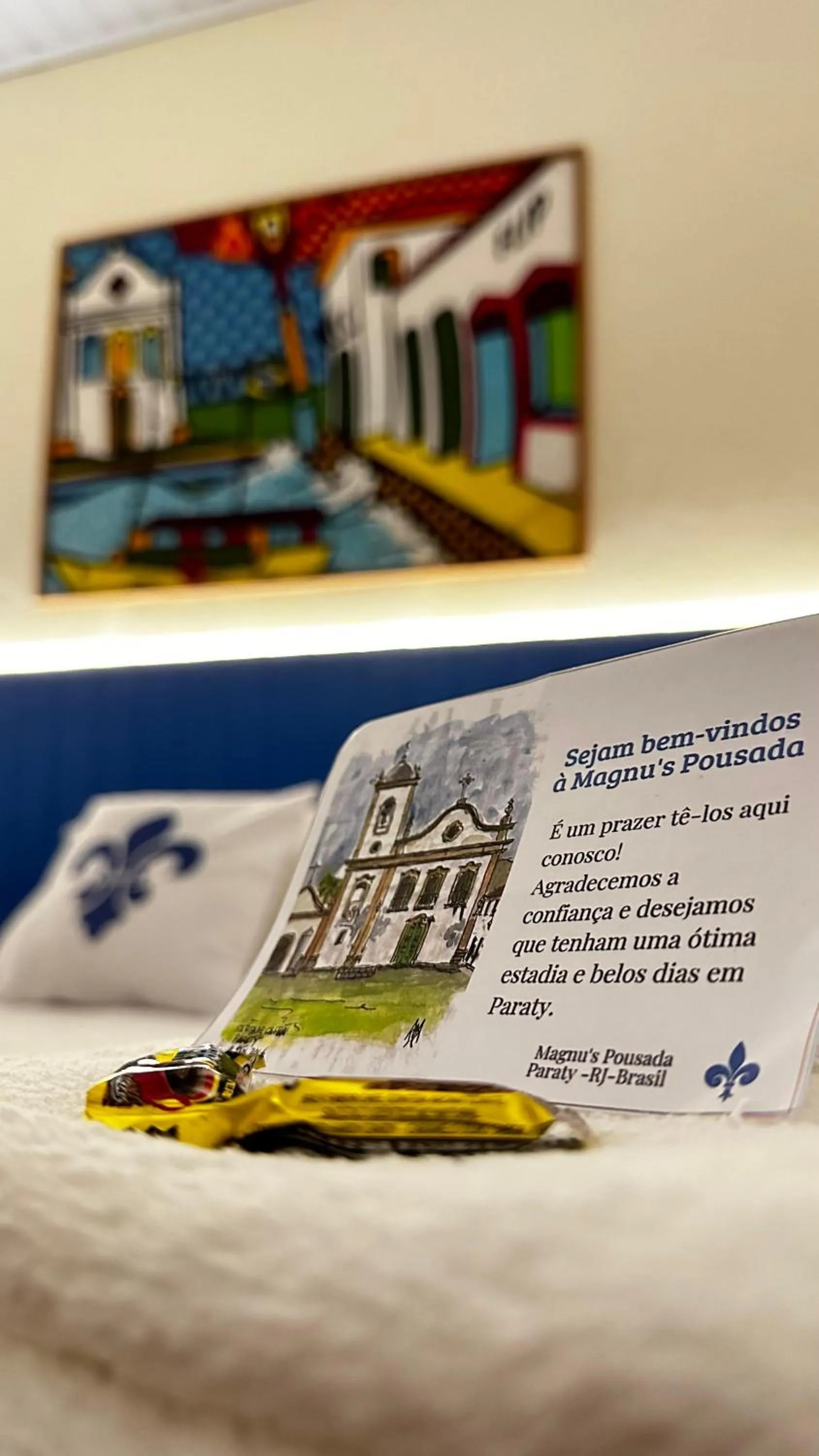 Logo/Certificate/Sign, Bed in Magnu´s Pousada