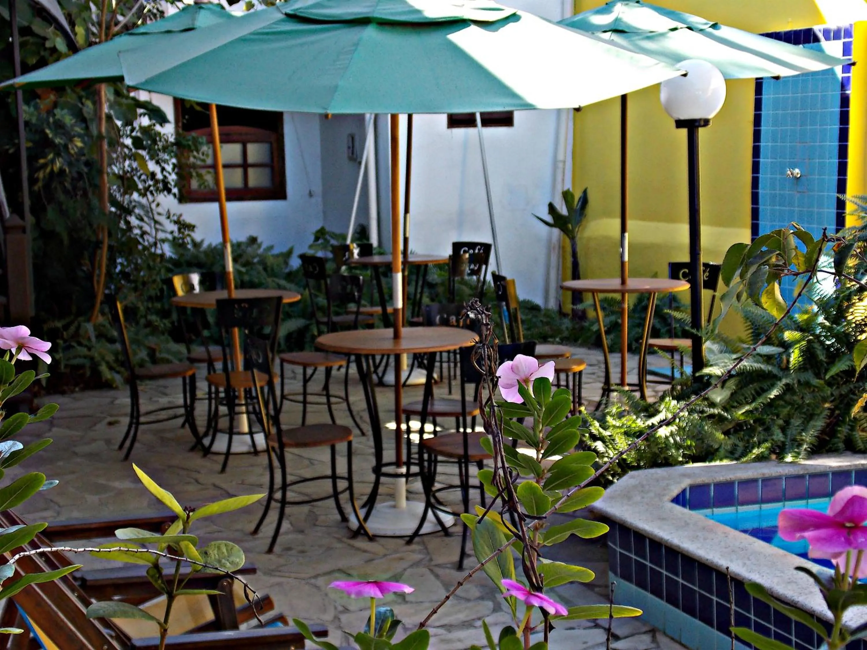 Garden in Magnu´s Pousada