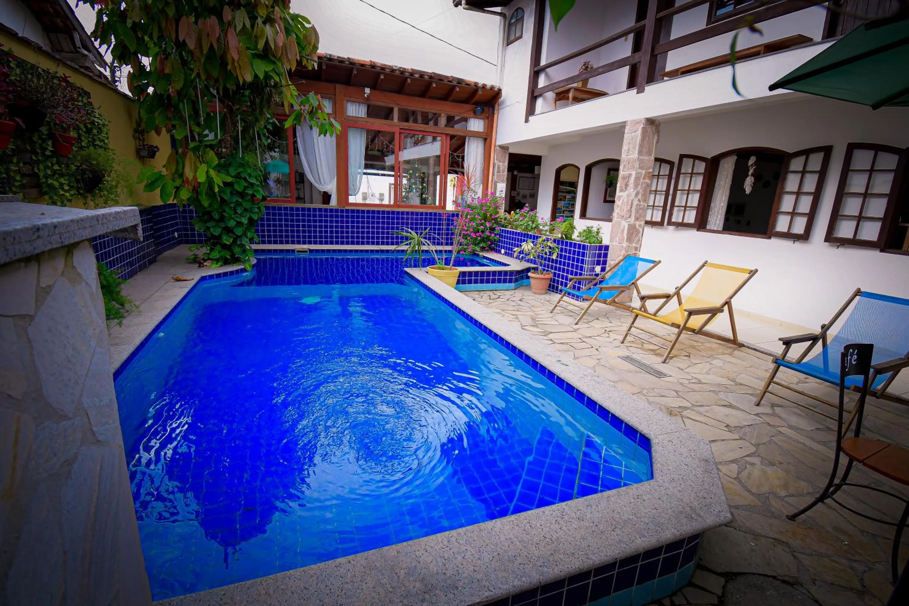 Swimming pool in Magnu´s Pousada