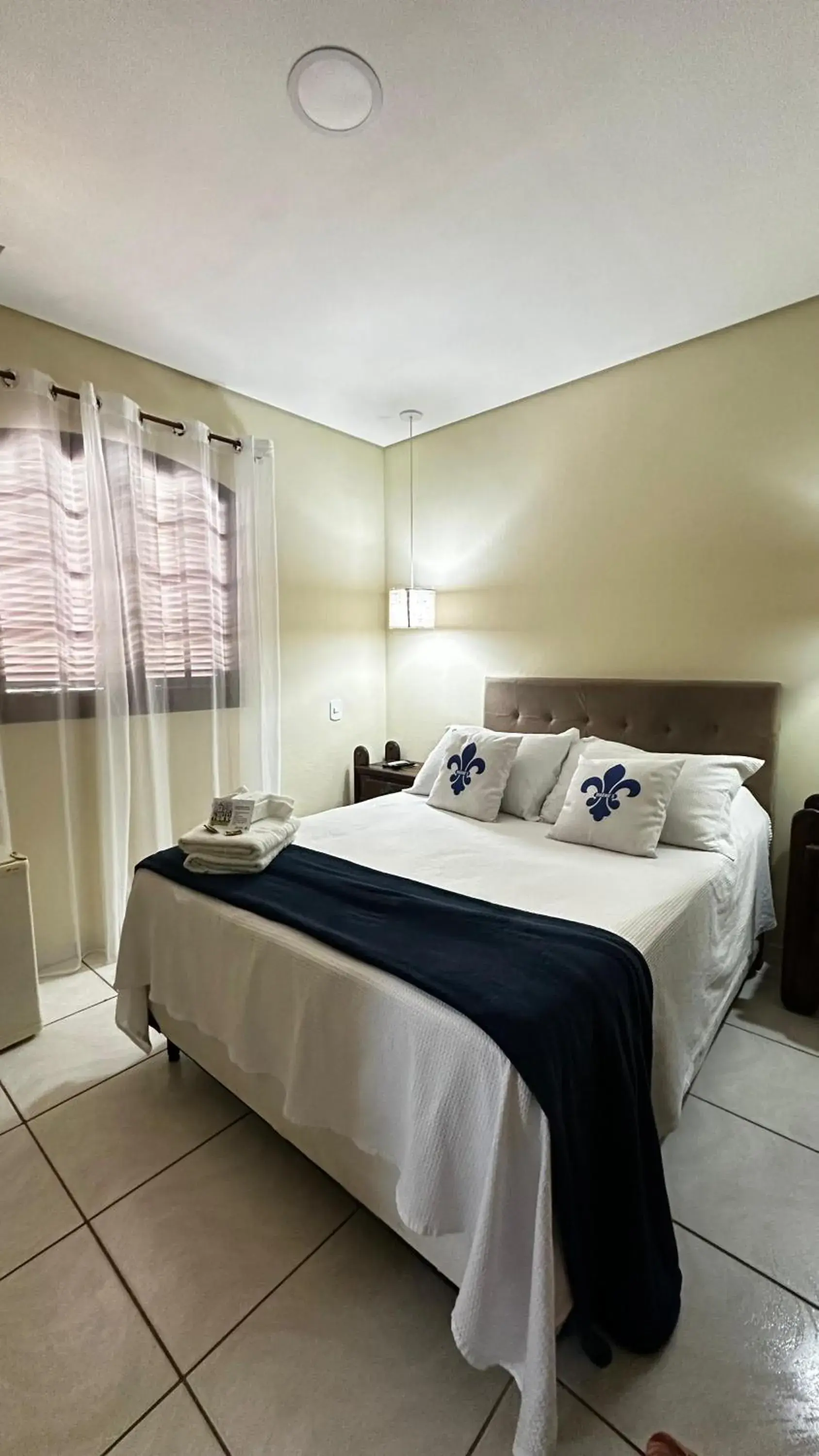 Bed in Magnu´s Pousada Bed in Magnu´s Pousada